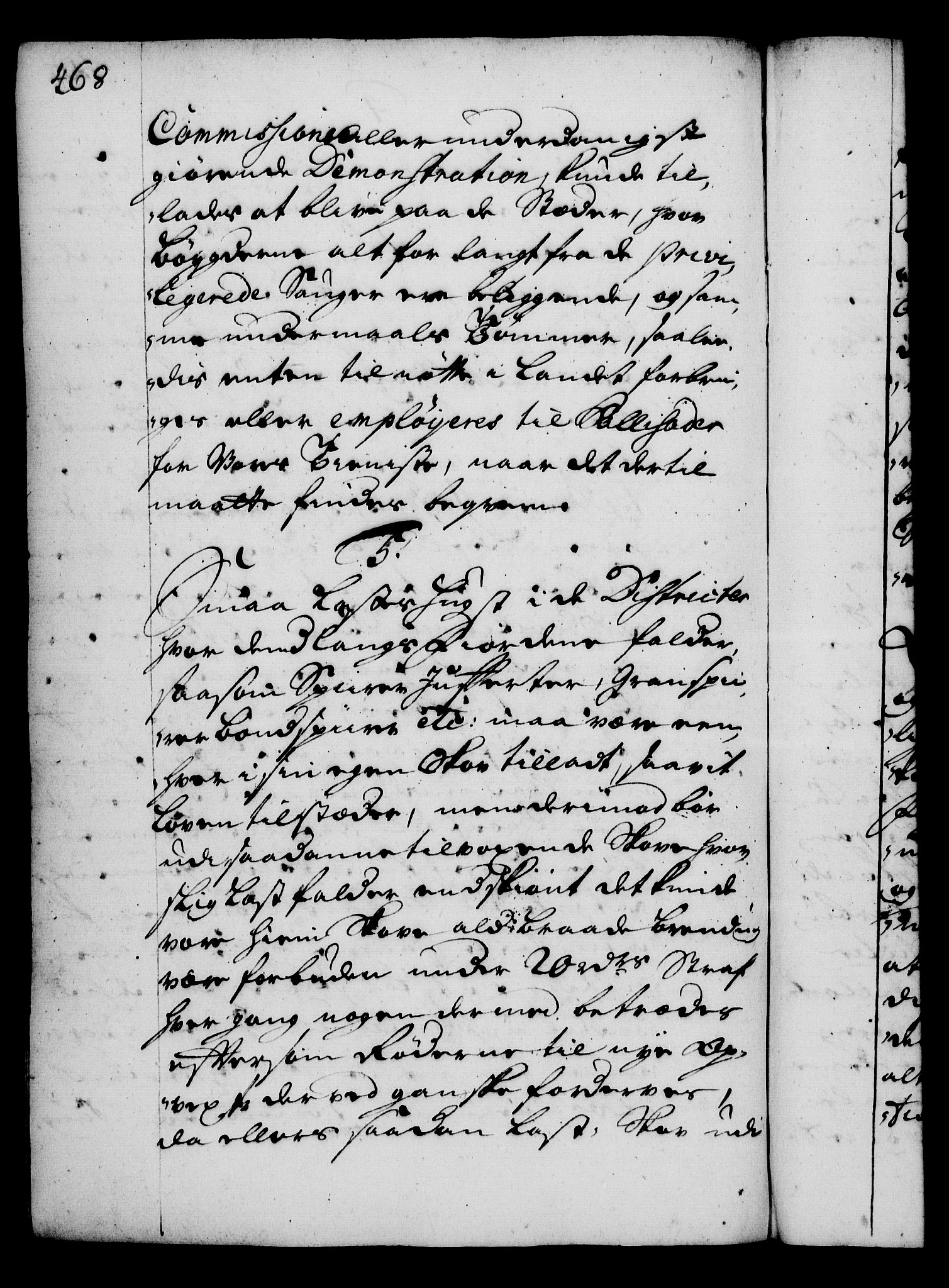 Rentekammeret, Kammerkanselliet, AV/RA-EA-3111/G/Gg/Gga/L0002: Norsk ekspedisjonsprotokoll med register (merket RK 53.2), 1723-1727, p. 468