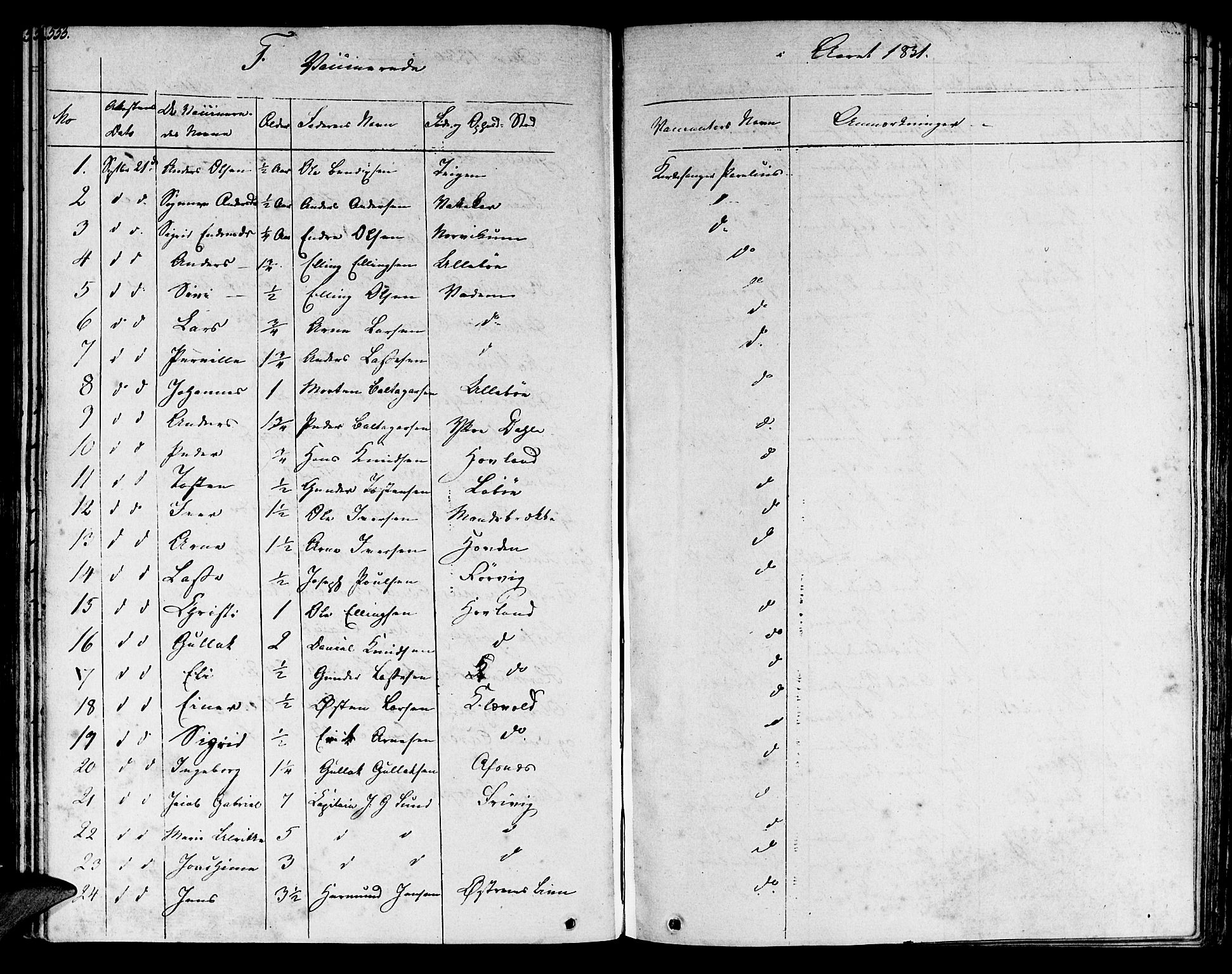 Lavik sokneprestembete, AV/SAB-A-80901: Parish register (official) no. A 2II, 1821-1842, p. 553