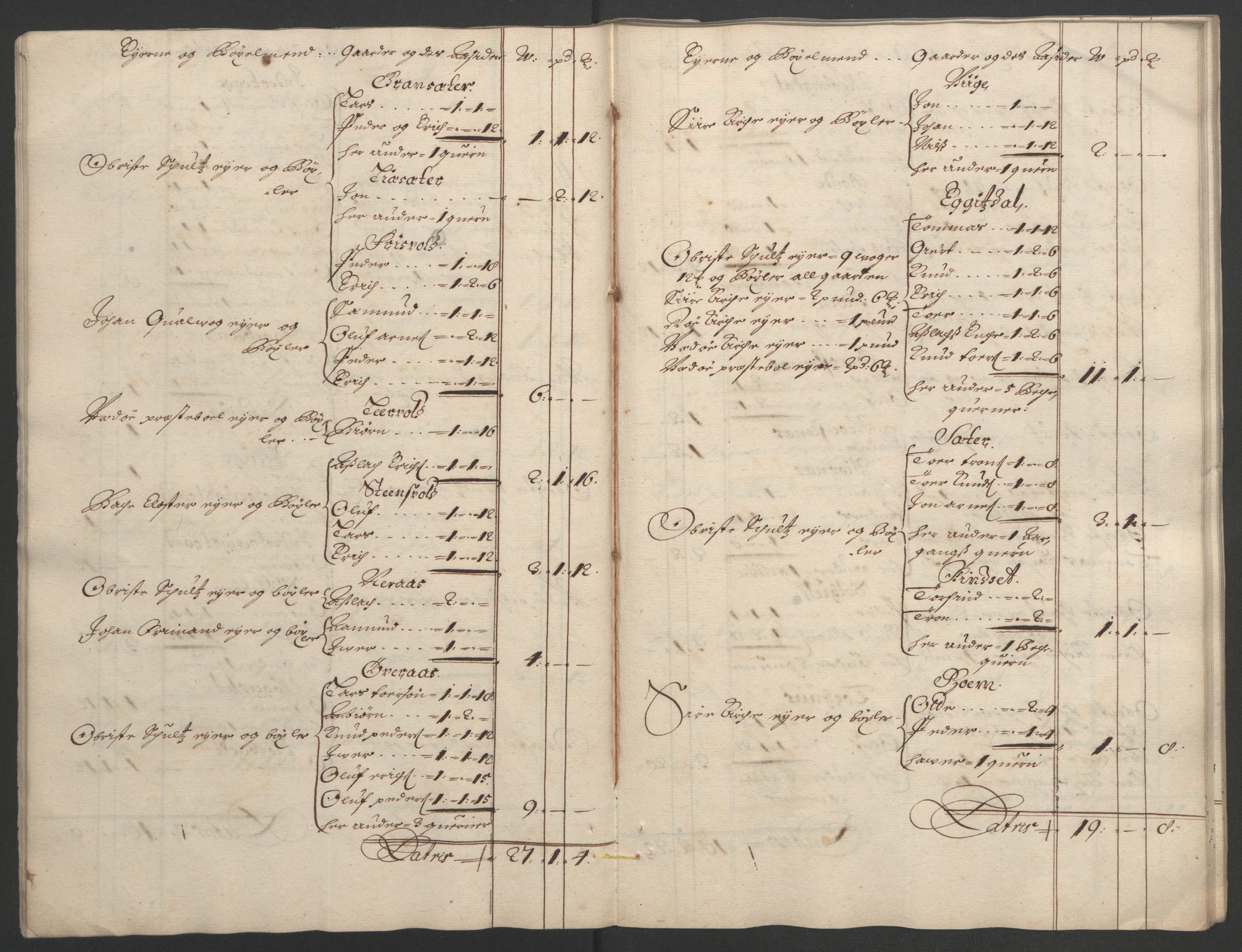 Rentekammeret inntil 1814, Reviderte regnskaper, Fogderegnskap, RA/EA-4092/R55/L3651: Fogderegnskap Romsdal, 1693-1694, p. 23