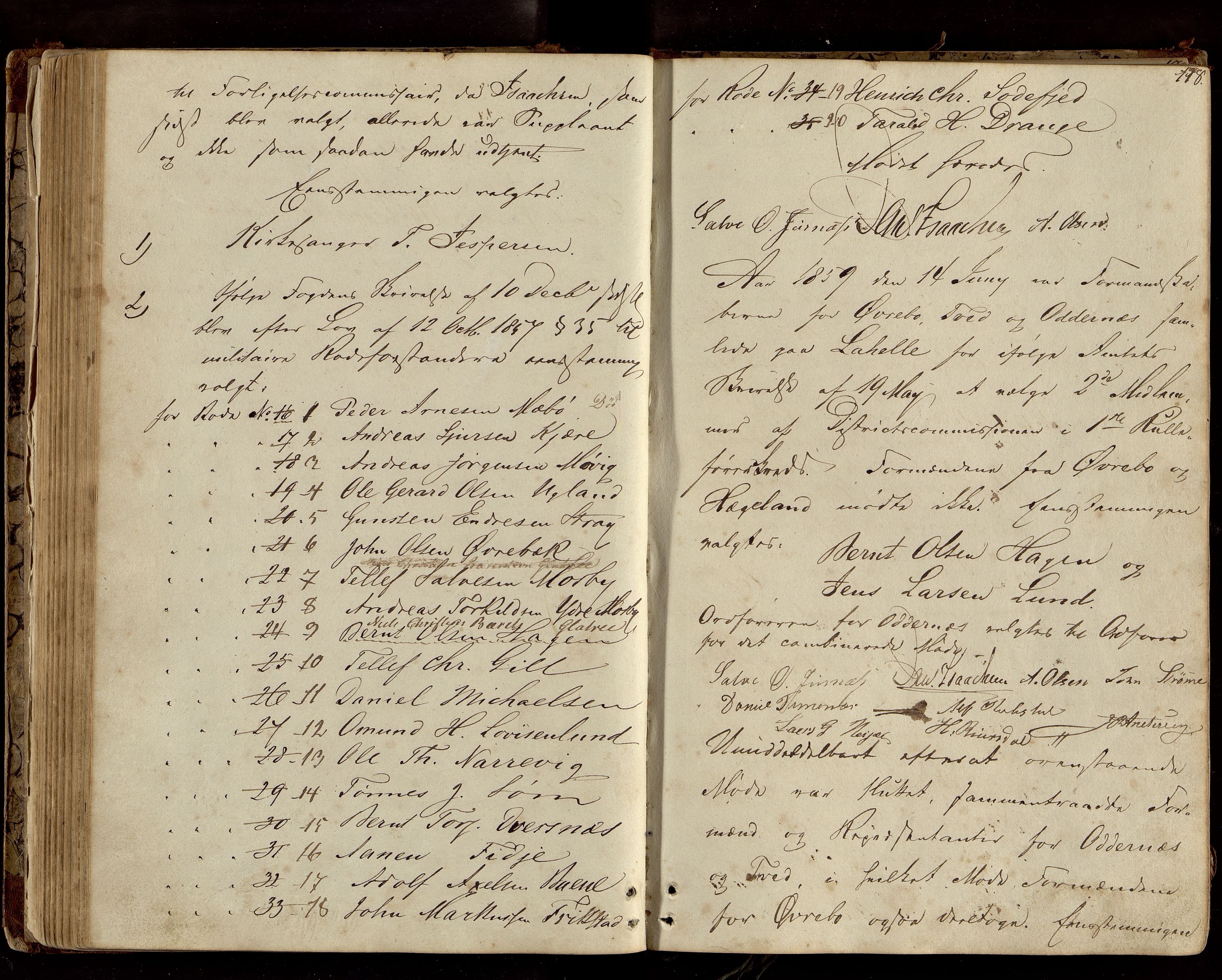 Oddernes kommune - Formannskapet, ARKSOR/1001OD120/A/Aa/L0001: Møtebok (d), 1837-1865, p. 118