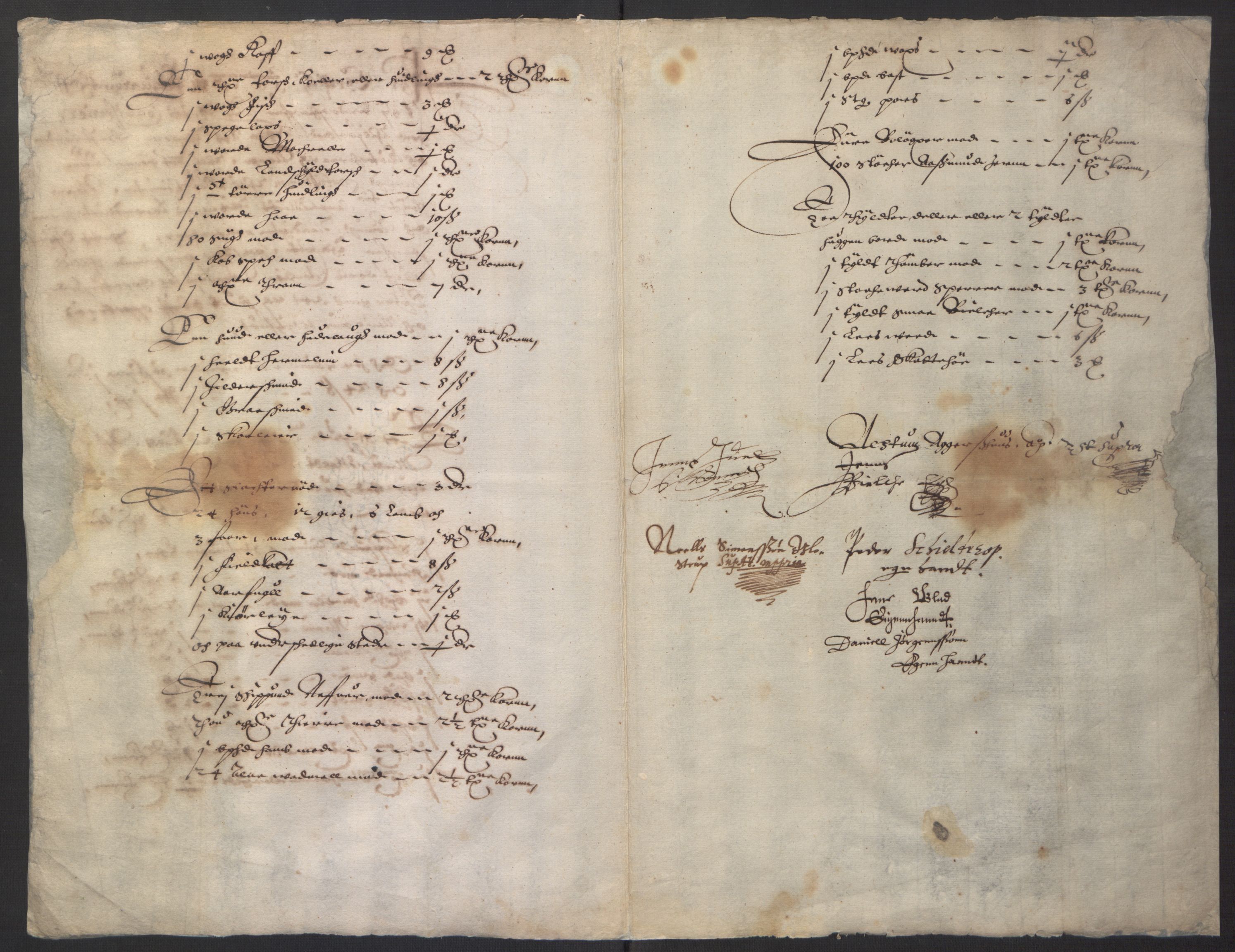 Stattholderembetet 1572-1771, RA/EA-2870/Ek/L0016/0002: Jordebøker til utlikning av rosstjeneste 1624-1626: / Dokumenter om utligningen av rosstjeneste på kirker og presteskap i alle bispedømmer, 1625, p. 4