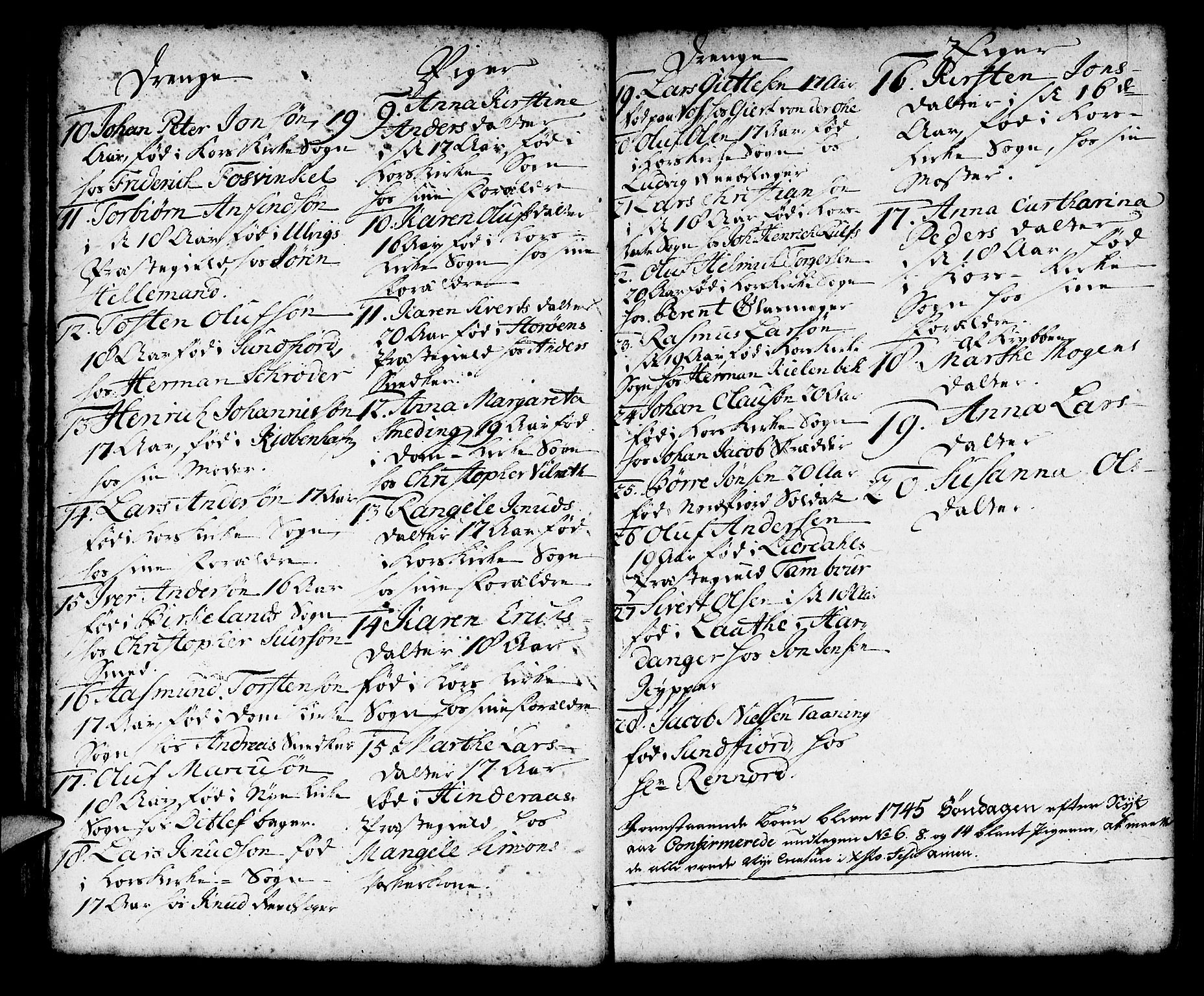 Korskirken sokneprestembete, SAB/A-76101/H/Haa/L0007: Parish register (official) no. A 7, 1736-1839, p. 27