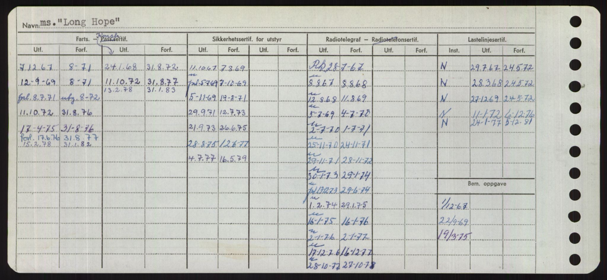 Sjøfartsdirektoratet med forløpere, Skipsmålingen, AV/RA-S-1627/H/Hd/L0023: Fartøy, Lia-Løv, p. 328