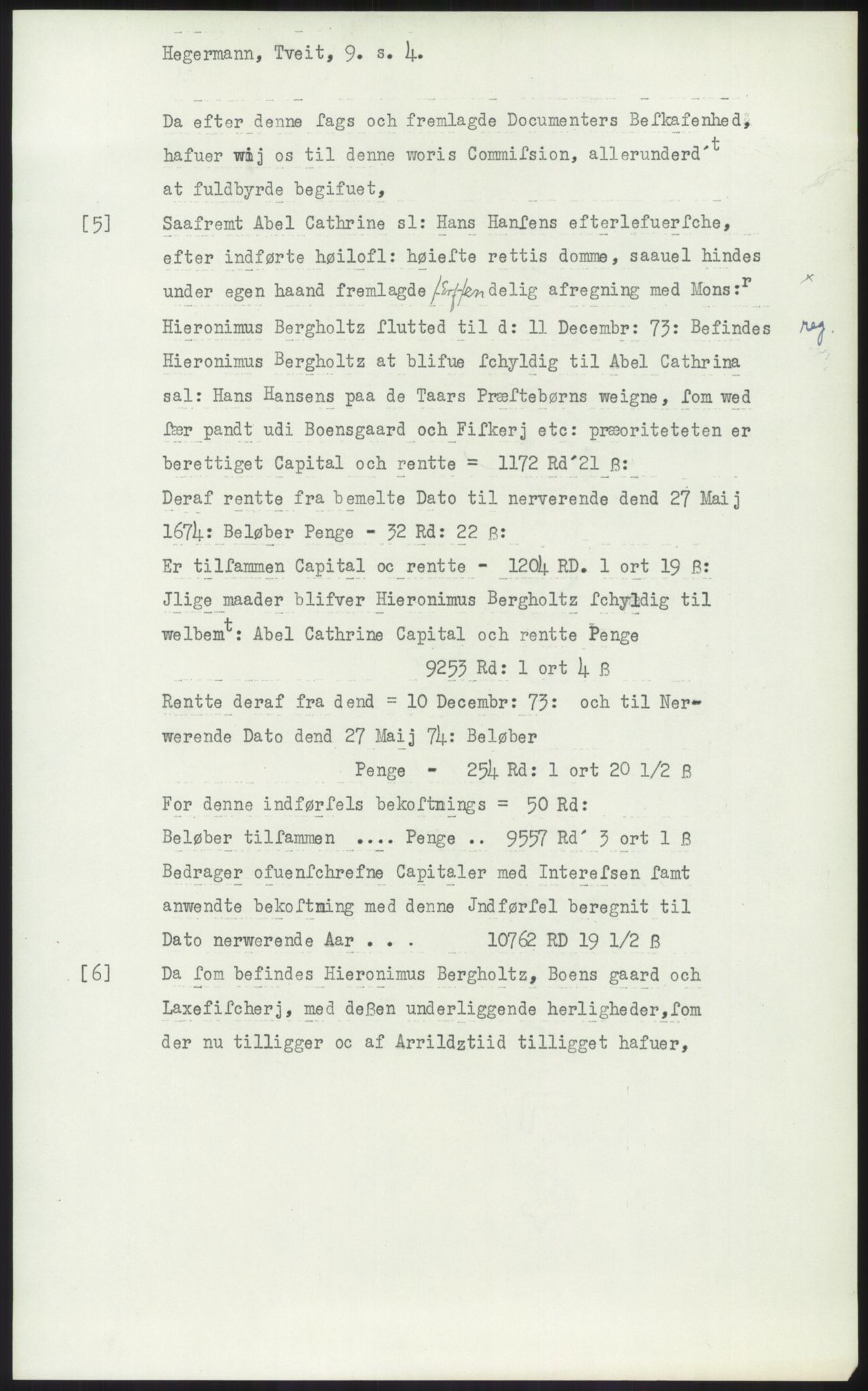 Samlinger til kildeutgivelse, Diplomavskriftsamlingen, RA/EA-4053/H/Ha, p. 1444