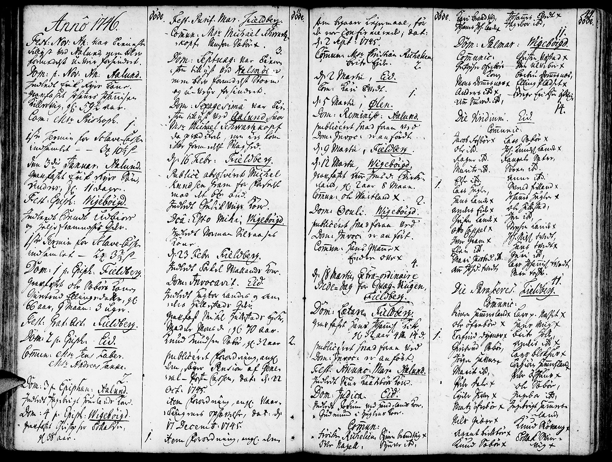 Fjelberg sokneprestembete, SAB/A-75201/H/Haa: Parish register (official) no. A 1, 1739-1759, p. 44