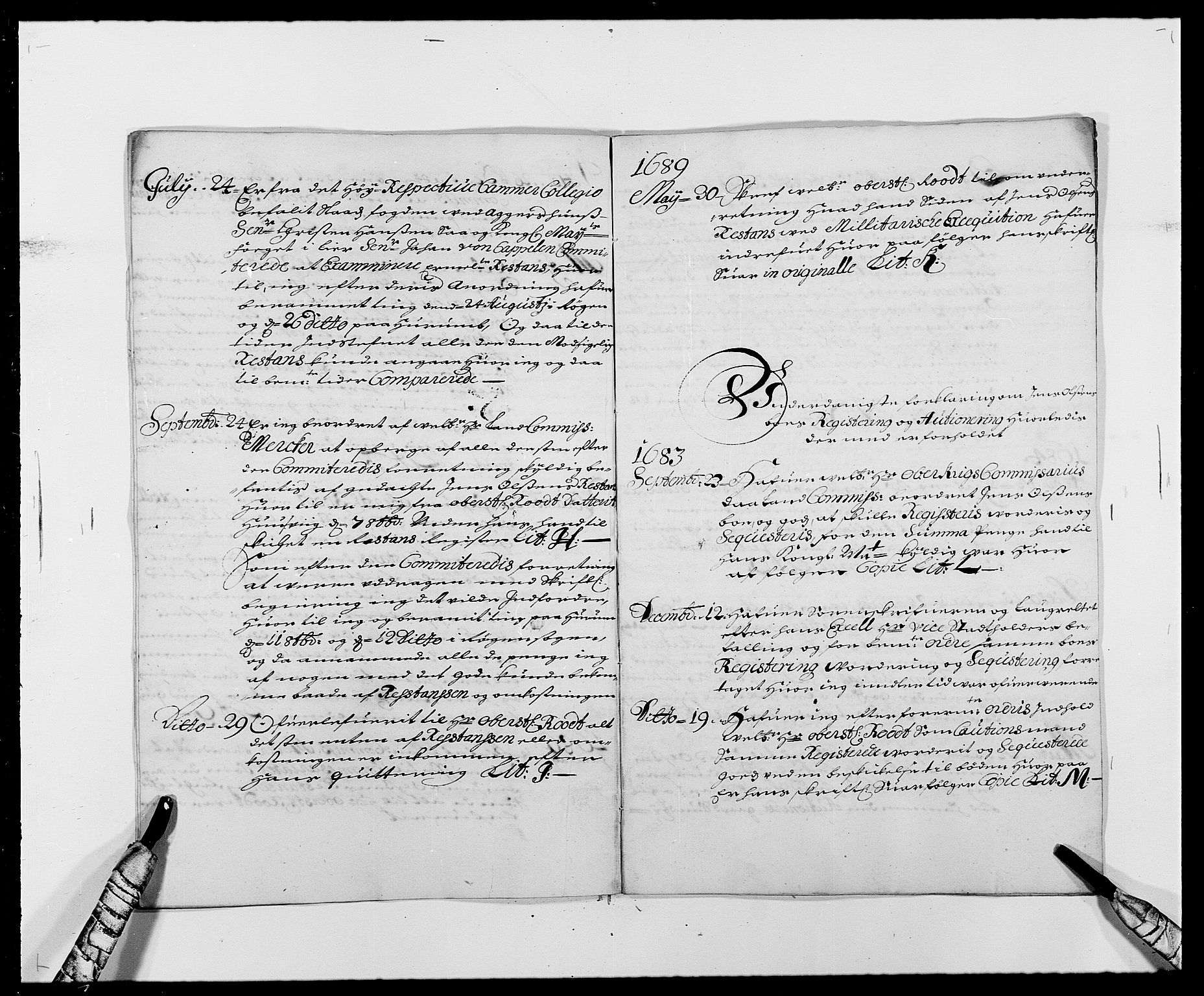 Rentekammeret inntil 1814, Reviderte regnskaper, Fogderegnskap, AV/RA-EA-4092/R29/L1693: Fogderegnskap Hurum og Røyken, 1688-1693, p. 414