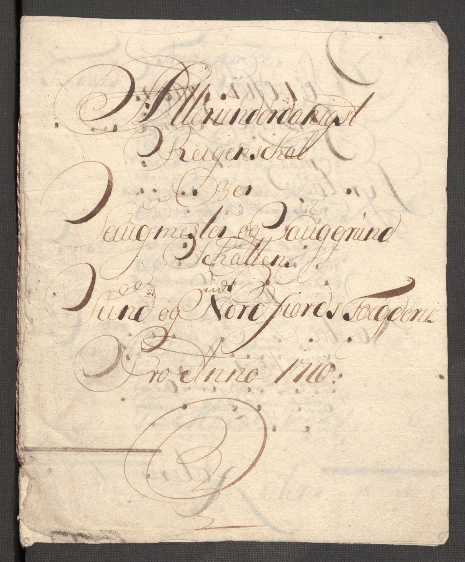 Rentekammeret inntil 1814, Reviderte regnskaper, Fogderegnskap, RA/EA-4092/R53/L3433: Fogderegnskap Sunn- og Nordfjord, 1710-1711, p. 147