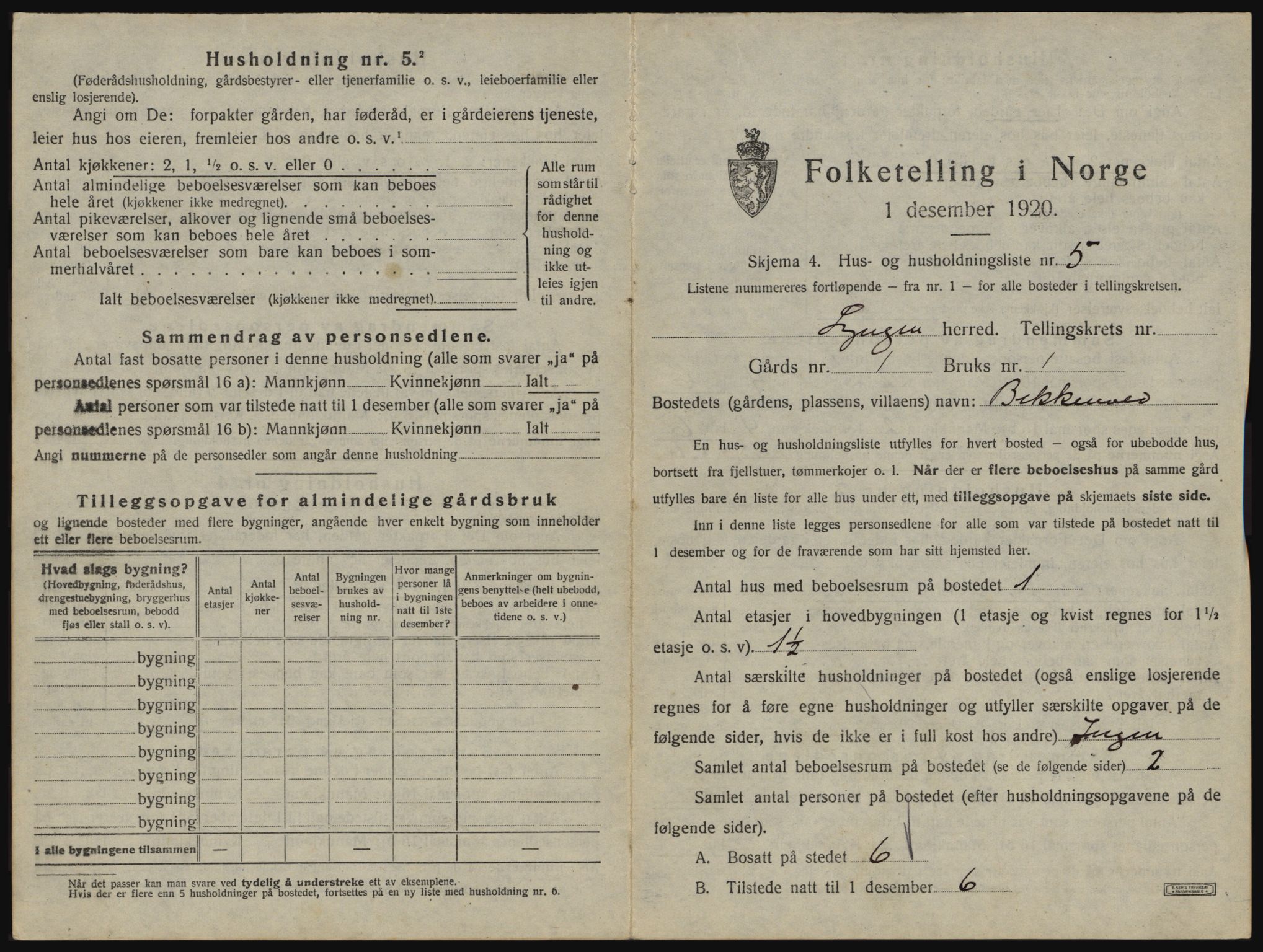 SATØ, 1920 census for Lyngen, 1920, p. 70