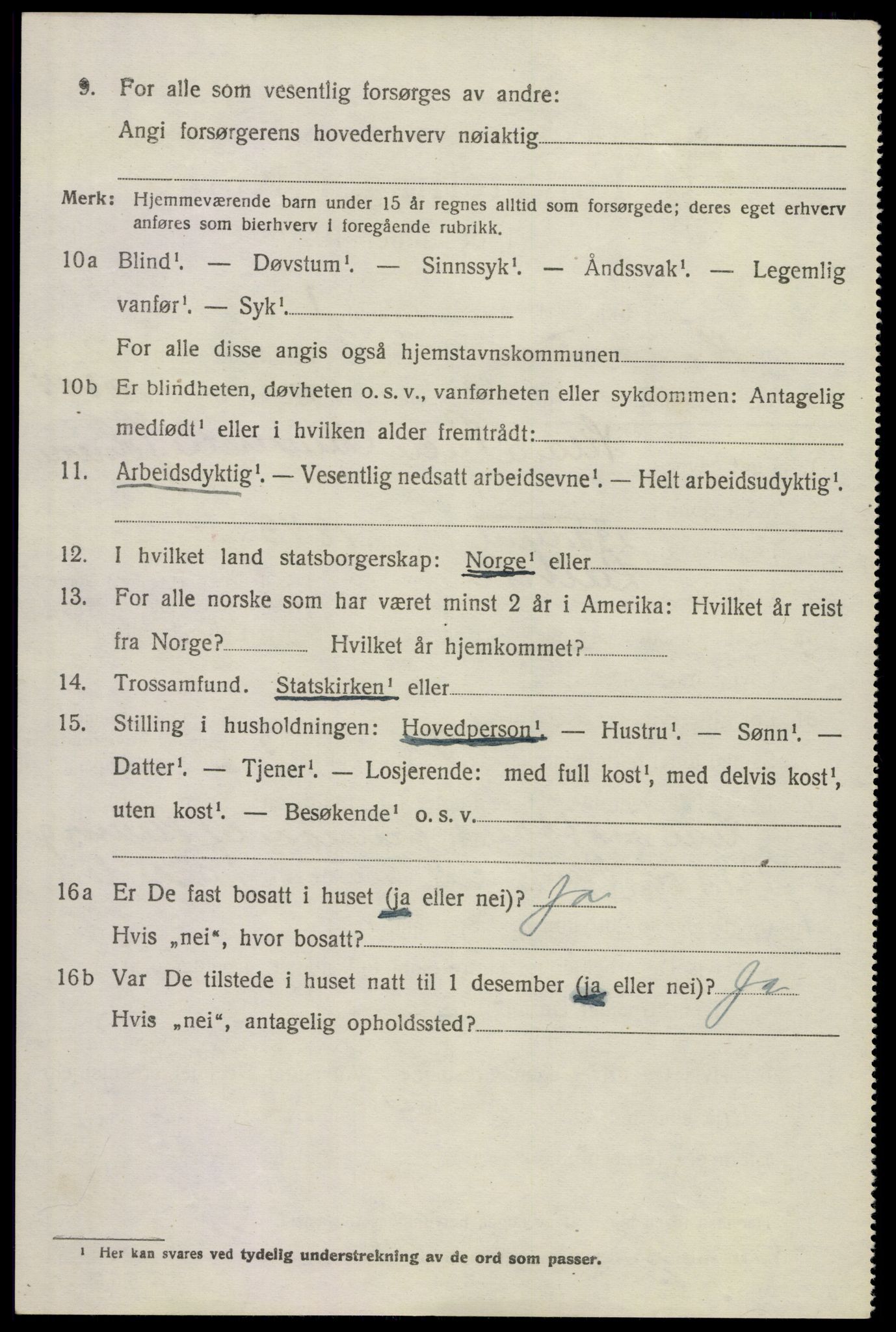 SAKO, 1920 census for Hedrum, 1920, p. 2544