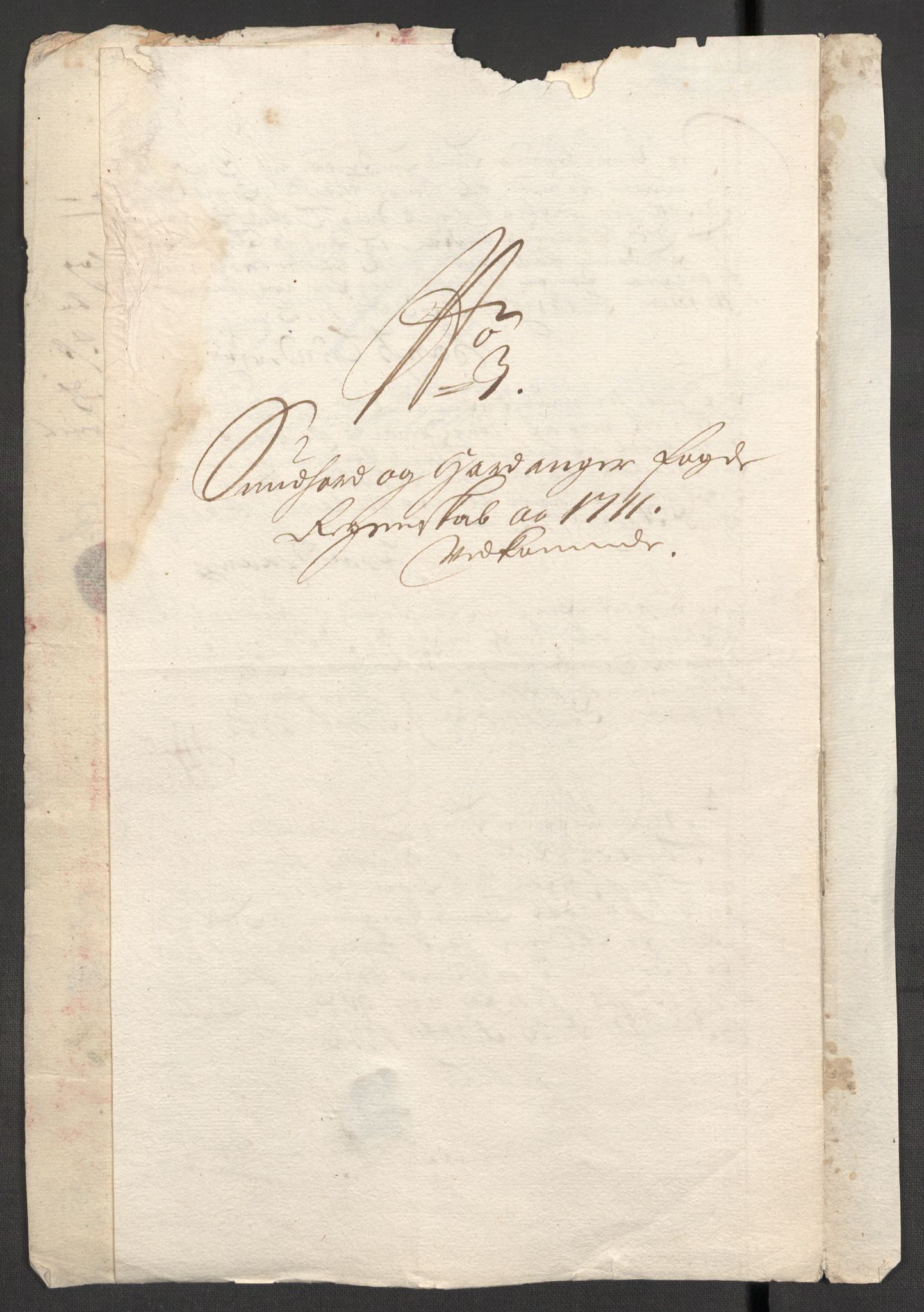 Rentekammeret inntil 1814, Reviderte regnskaper, Fogderegnskap, AV/RA-EA-4092/R48/L2987: Fogderegnskap Sunnhordland og Hardanger, 1711, p. 66