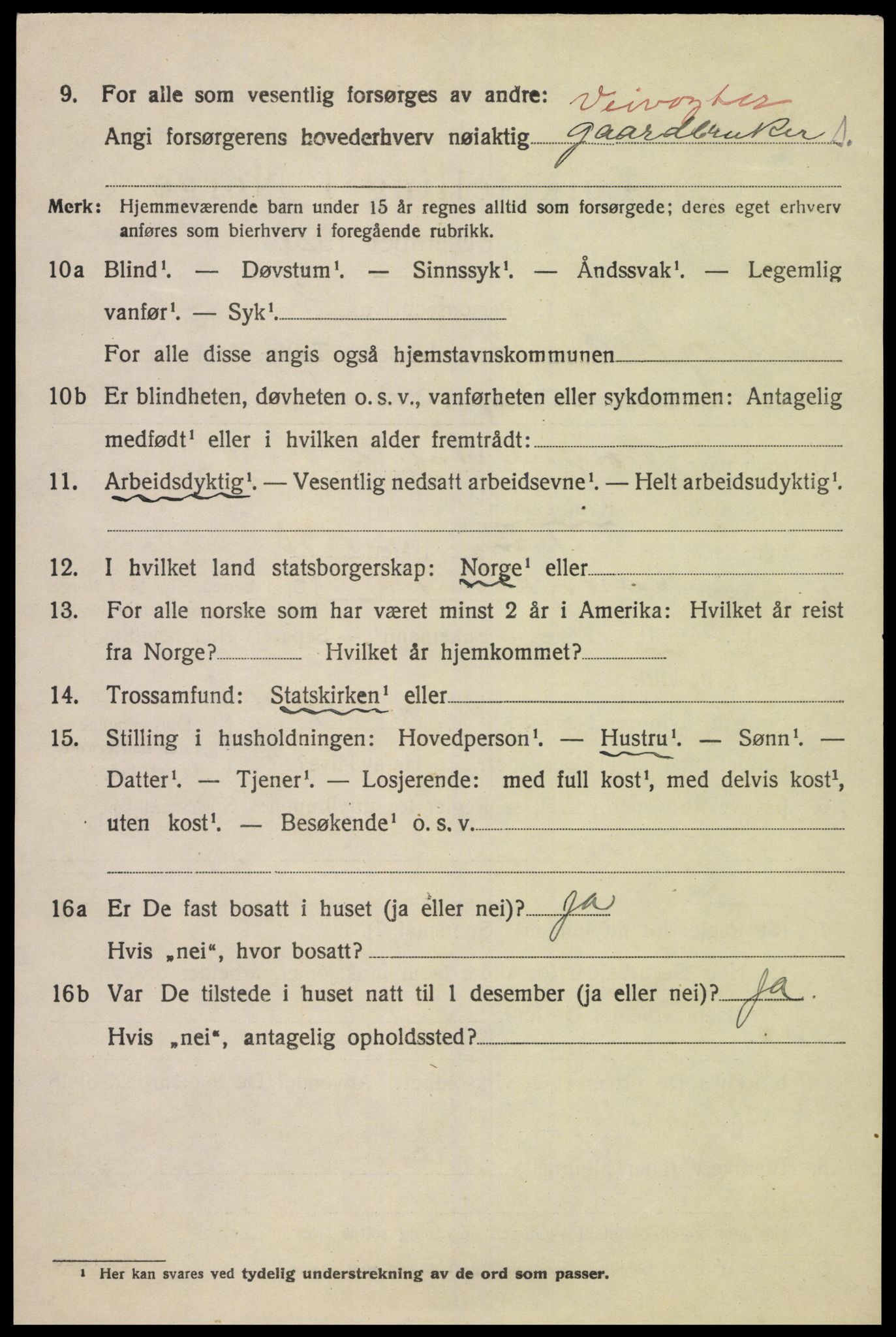 SAK, 1920 census for Halse og Harkmark, 1920, p. 4286