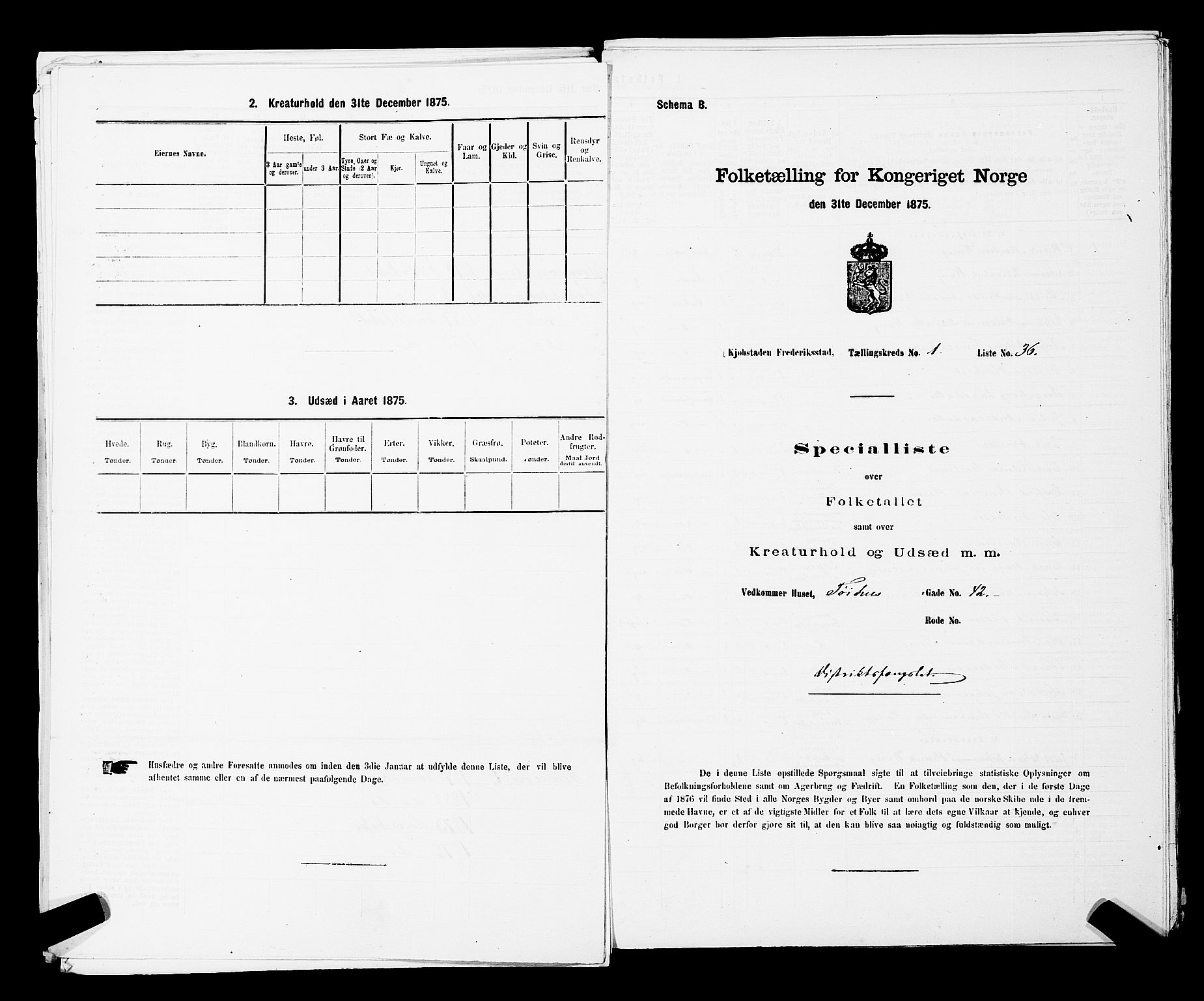 RA, 1875 census for 0103B Fredrikstad/Fredrikstad, 1875, p. 109