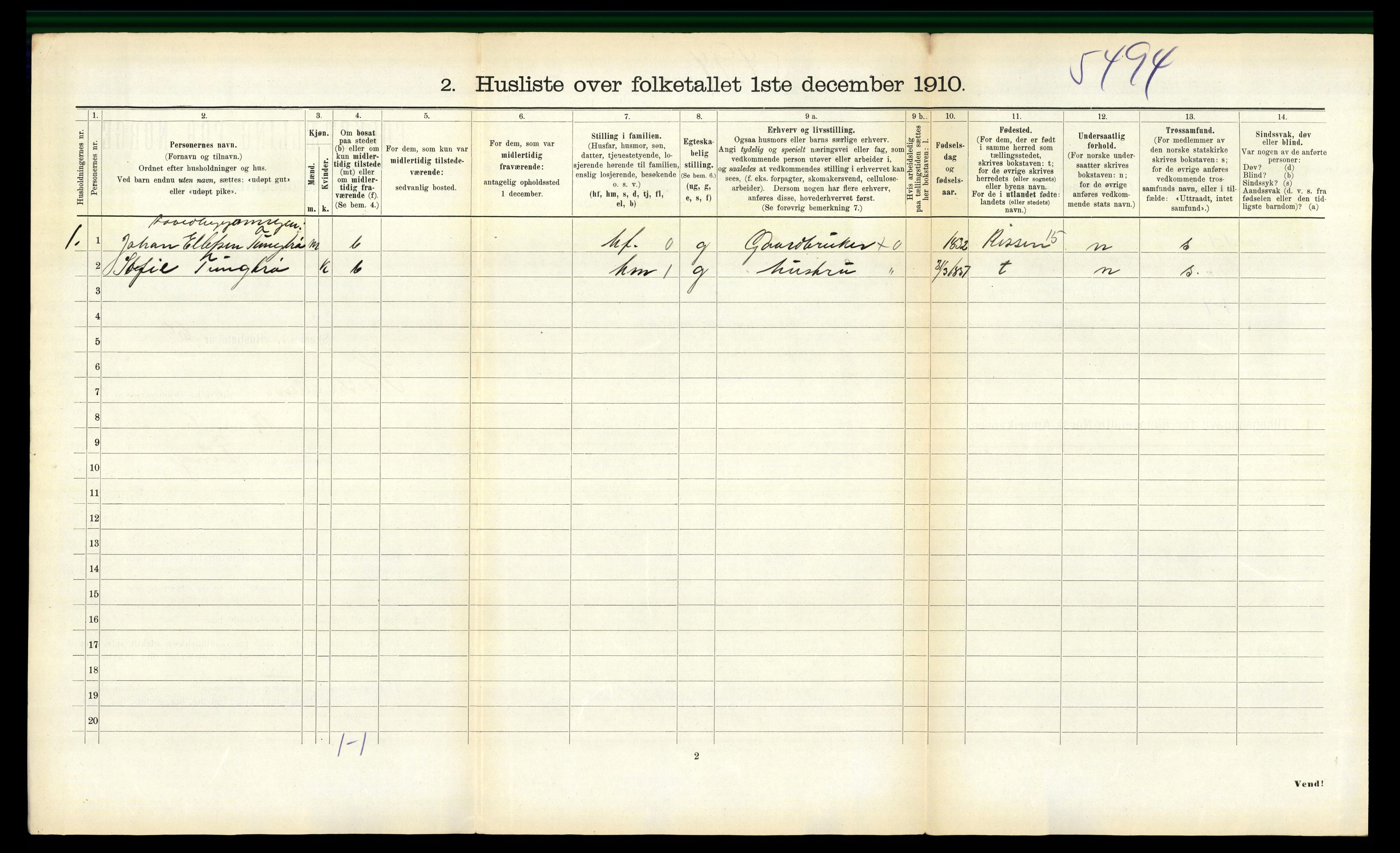 RA, 1910 census for Stadsbygd, 1910, p. 386