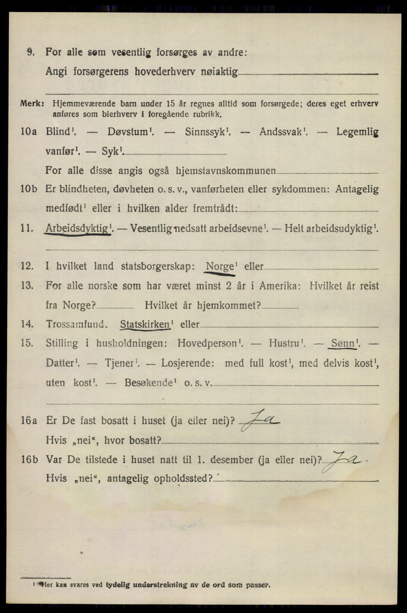 SAKO, 1920 census for Rollag, 1920, p. 2043