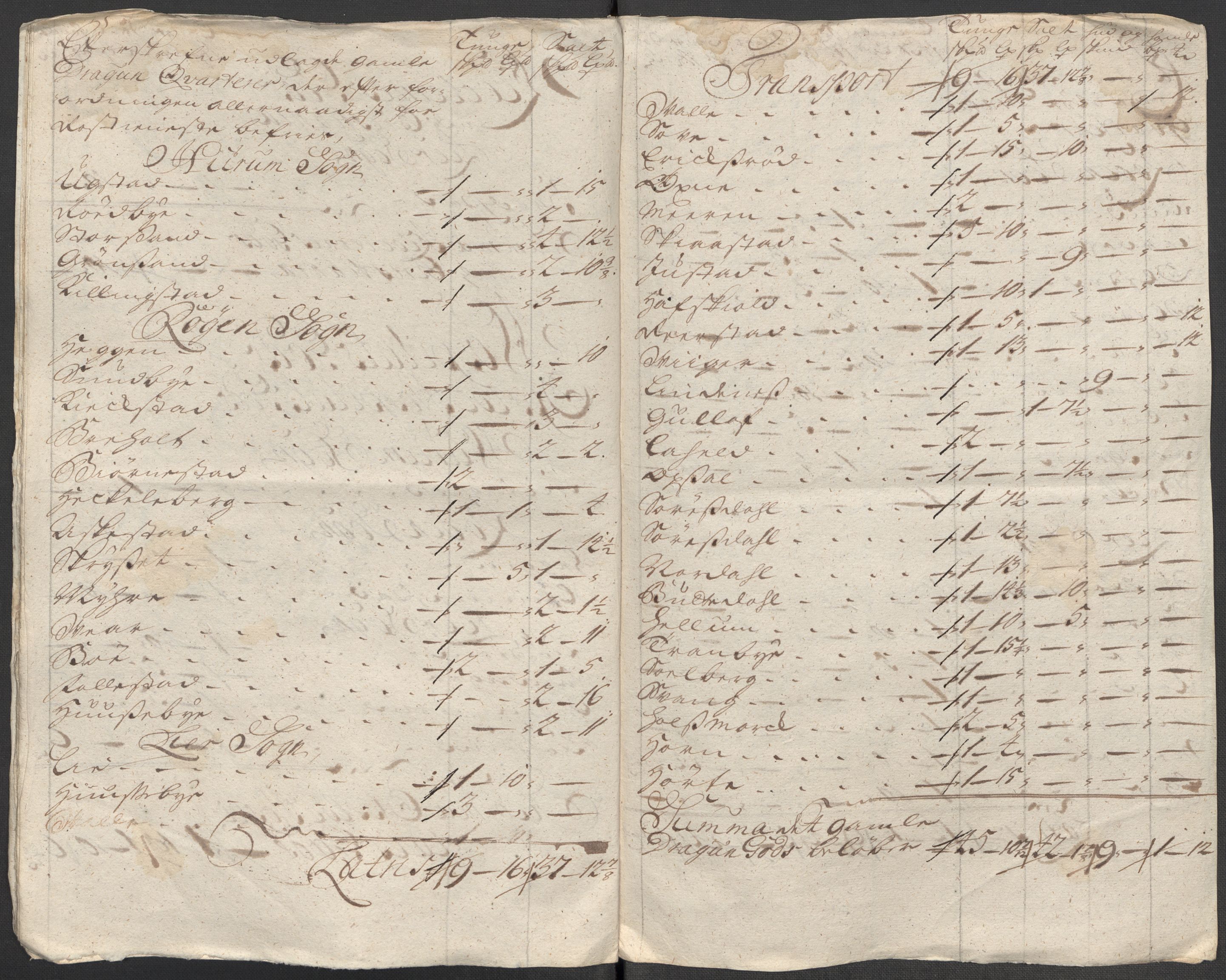 Rentekammeret inntil 1814, Reviderte regnskaper, Fogderegnskap, RA/EA-4092/R31/L1712: Fogderegnskap Hurum, Røyken, Eiker, Lier og Buskerud, 1718, p. 39