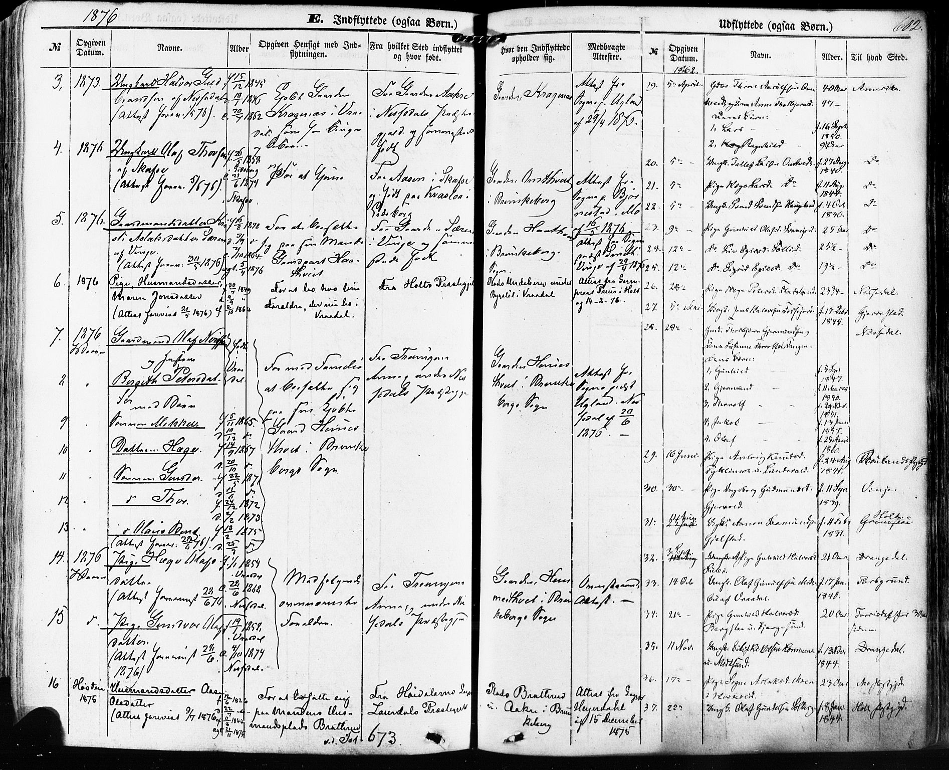 Kviteseid kirkebøker, SAKO/A-276/F/Fa/L0007: Parish register (official) no. I 7, 1859-1881, p. 602