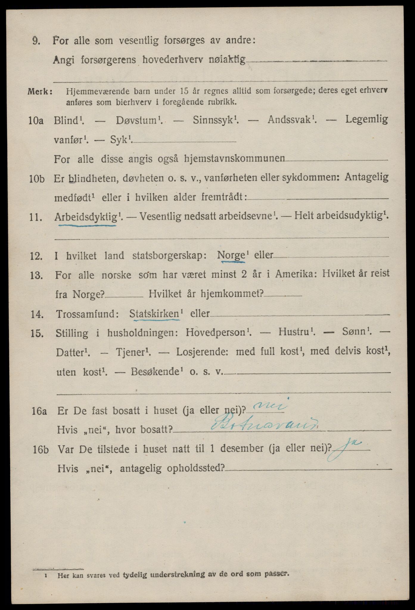 SAST, 1920 census for Heskestad, 1920, p. 930