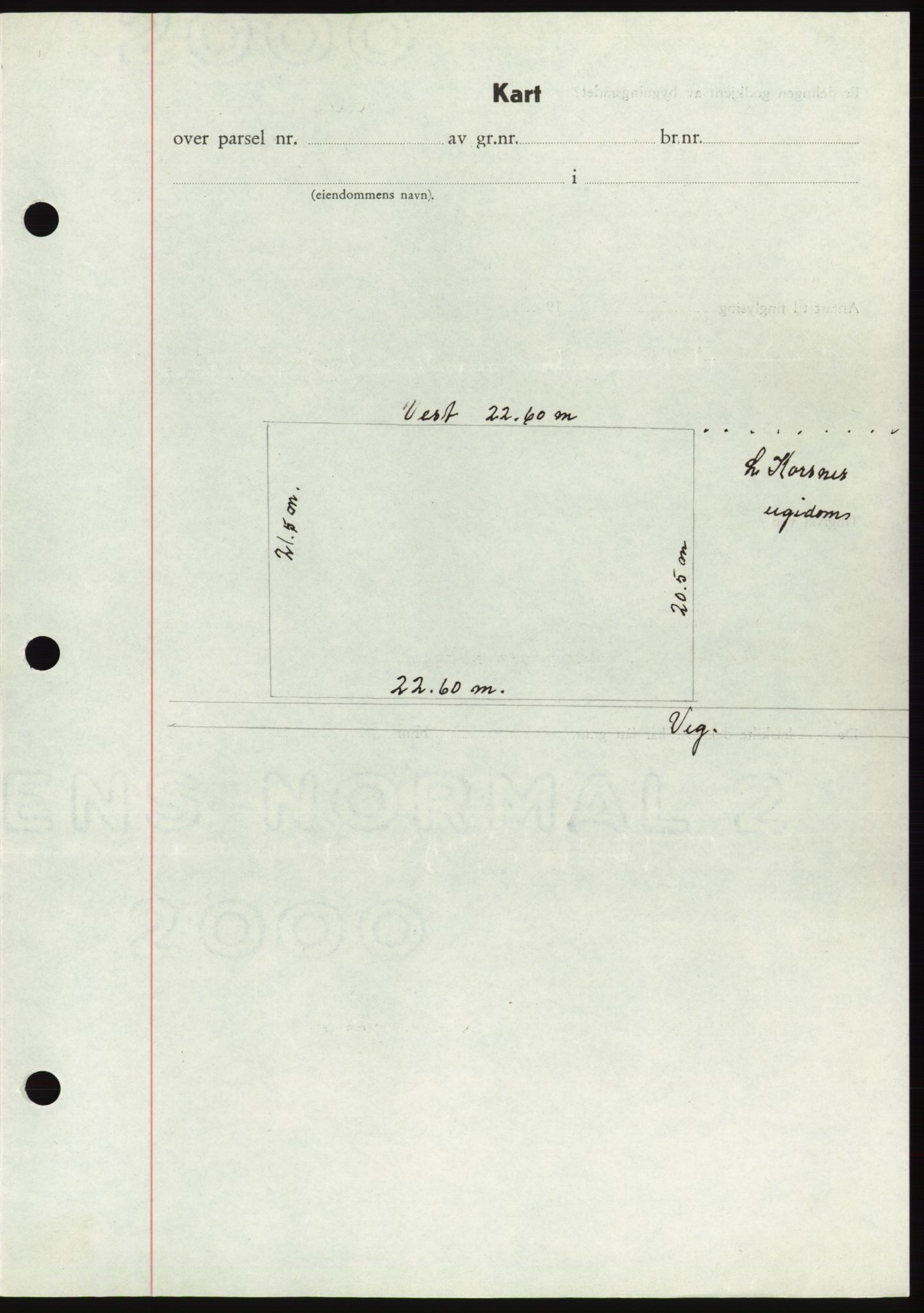 Søre Sunnmøre sorenskriveri, AV/SAT-A-4122/1/2/2C/L0077: Mortgage book no. 3A, 1945-1946, Diary no: : 704/1945