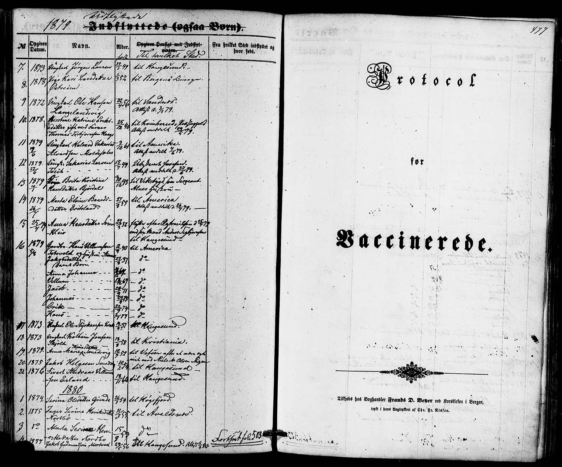 Skjold sokneprestkontor, SAST/A-101847/H/Ha/Haa/L0008: Parish register (official) no. A 8, 1856-1882, p. 477