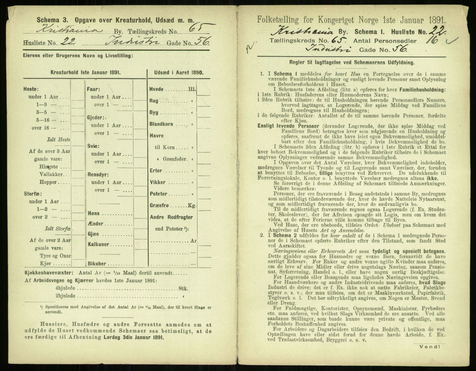 RA, 1891 census for 0301 Kristiania, 1891, p. 34862