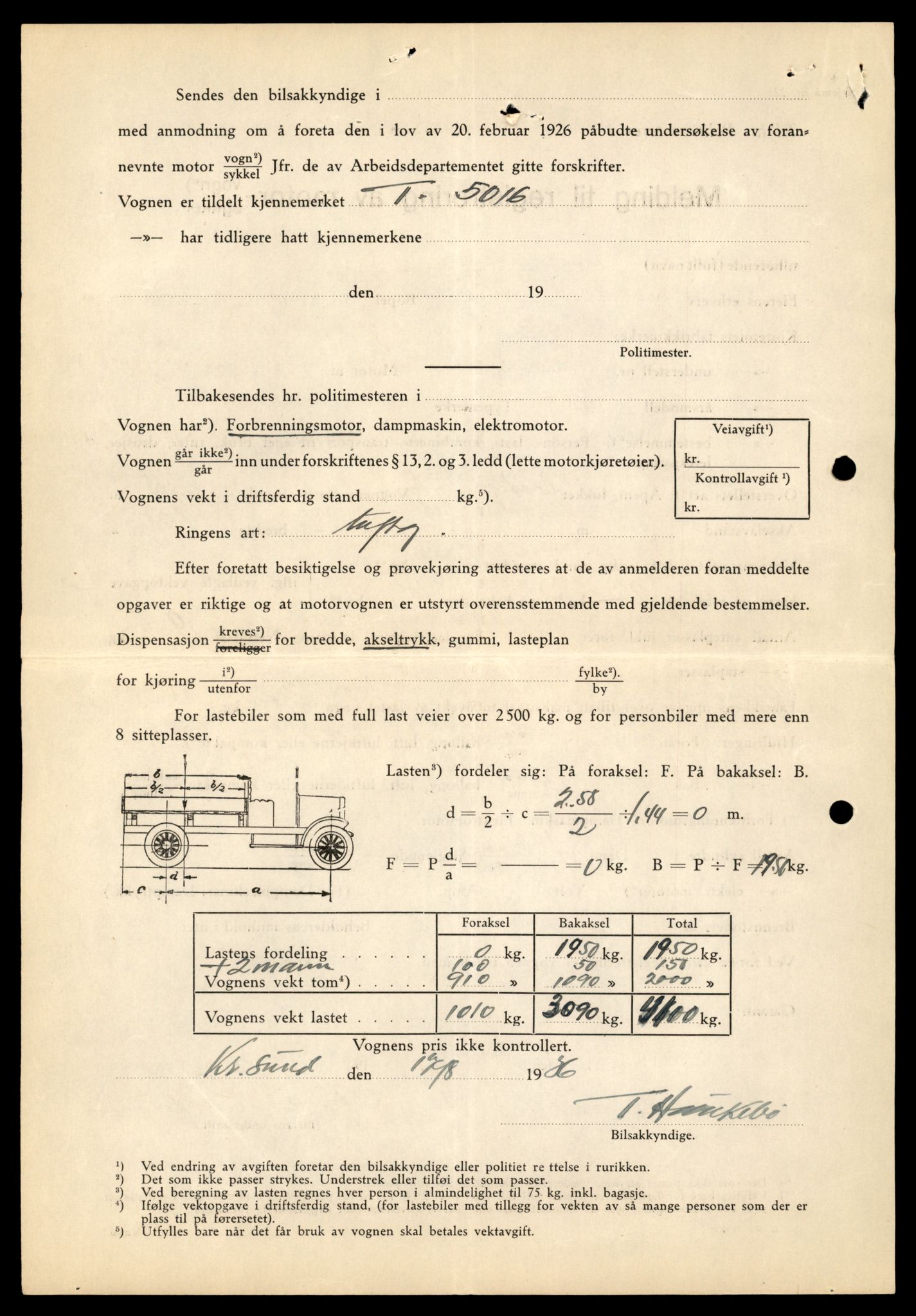 Møre og Romsdal vegkontor - Ålesund trafikkstasjon, AV/SAT-A-4099/F/Fe/L0034: Registreringskort for kjøretøy T 12500 - T 12652, 1927-1998, p. 2137