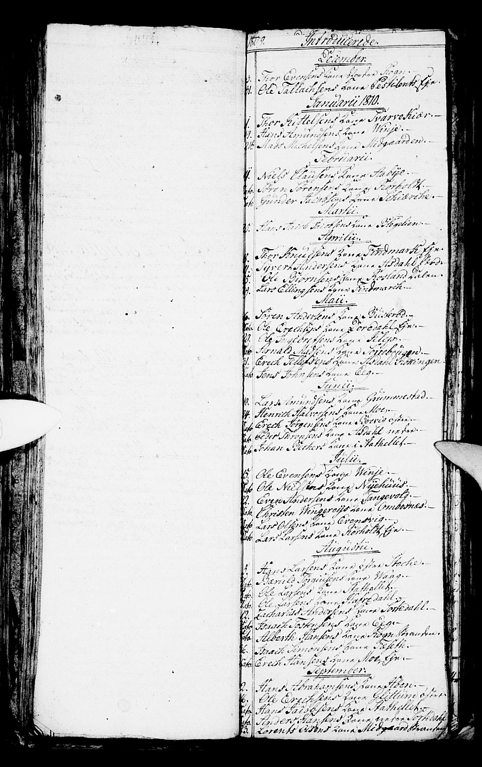 Bamble kirkebøker, AV/SAKO-A-253/G/Ga/L0004: Parish register (copy) no. I 4, 1808-1814