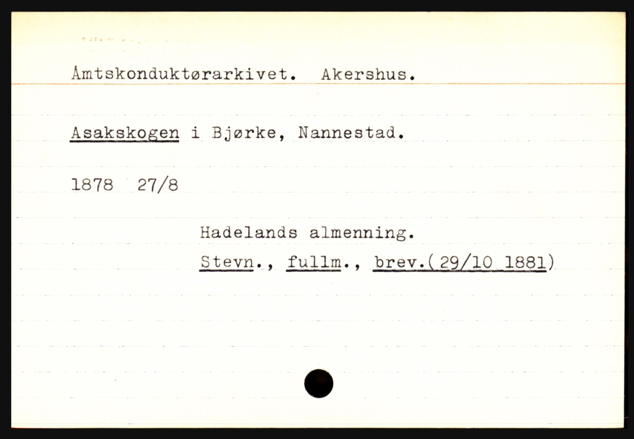 Statsarkivet i Oslo, AV/SAO-A-10621/Z/Zb/L0012: Kråkstad m/ Ski (Alvum - Østvet), Nannestad (Asakskogen - Ås), Nes (Auli - Haugsskov), p. 302