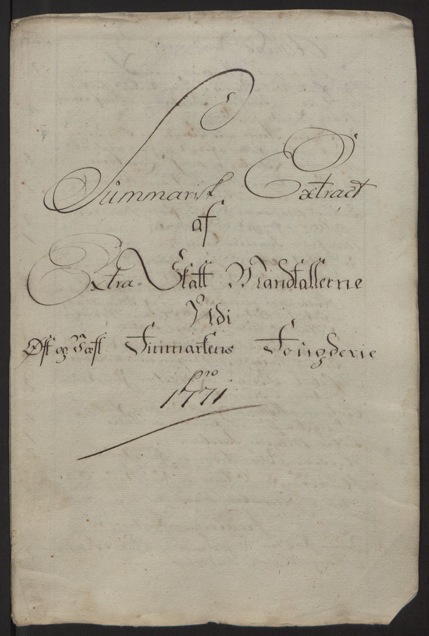Rentekammeret inntil 1814, Reviderte regnskaper, Fogderegnskap, RA/EA-4092/R69/L4910: Ekstraskatten  Finnmark/Vardøhus, 1762-1772, p. 420