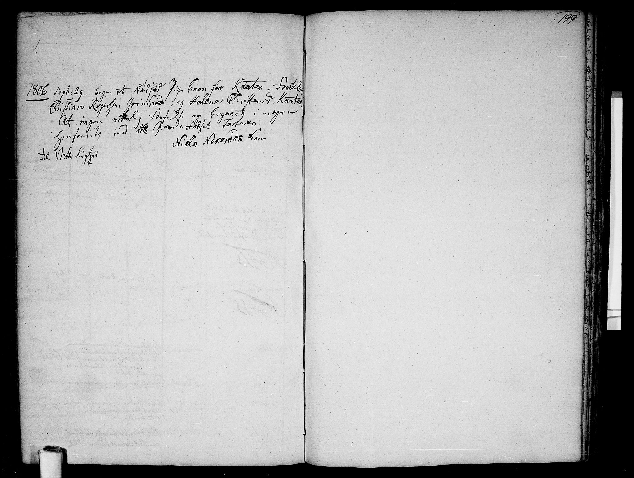 Våler prestekontor Kirkebøker, AV/SAO-A-11083/F/Fa/L0004: Parish register (official) no. I 4, 1771-1815, p. 199