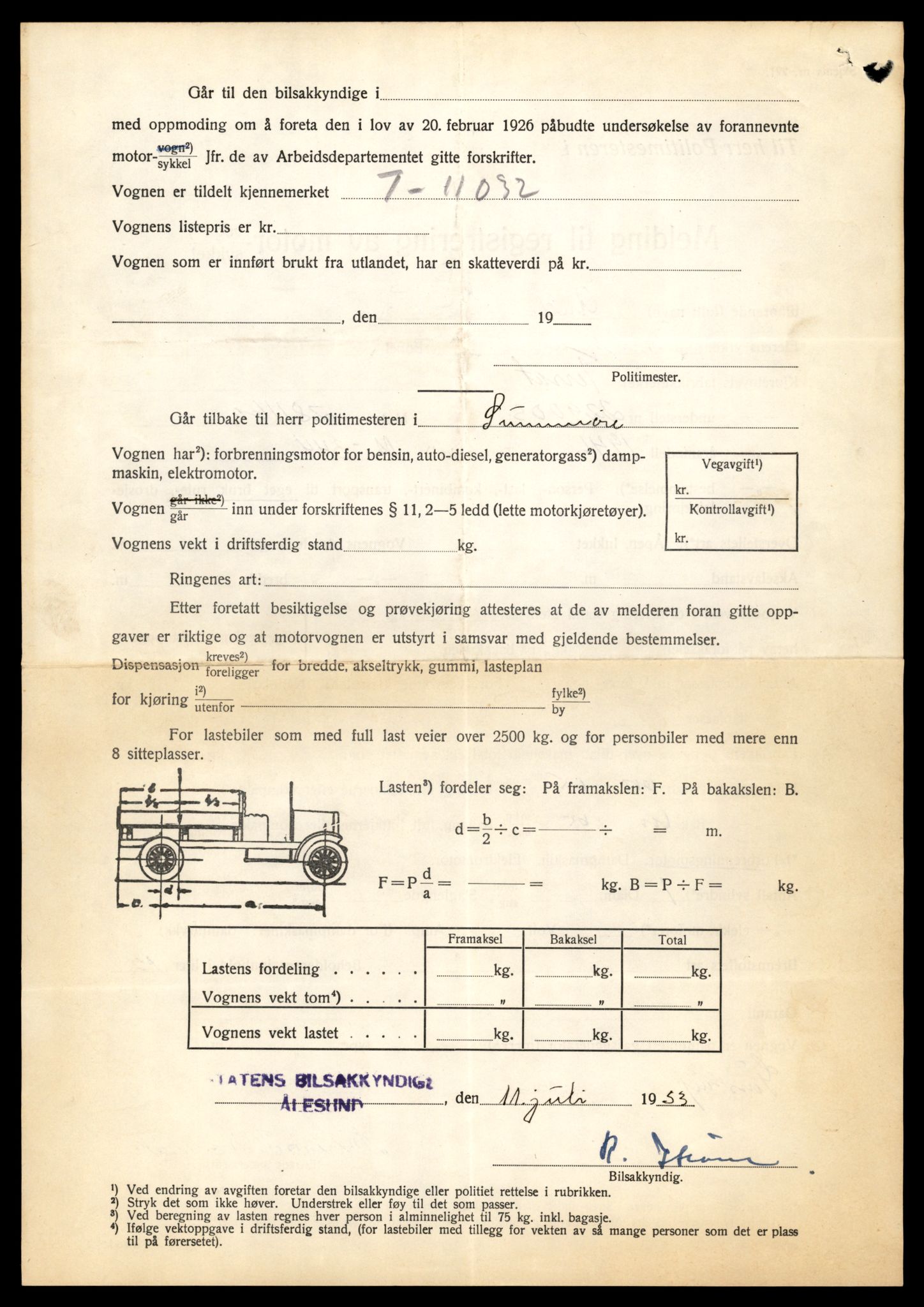 Møre og Romsdal vegkontor - Ålesund trafikkstasjon, AV/SAT-A-4099/F/Fe/L0029: Registreringskort for kjøretøy T 11430 - T 11619, 1927-1998, p. 1851