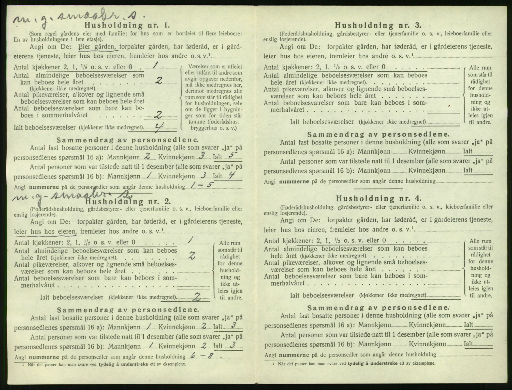 SAT, 1920 census for Sykkylven, 1920, p. 248