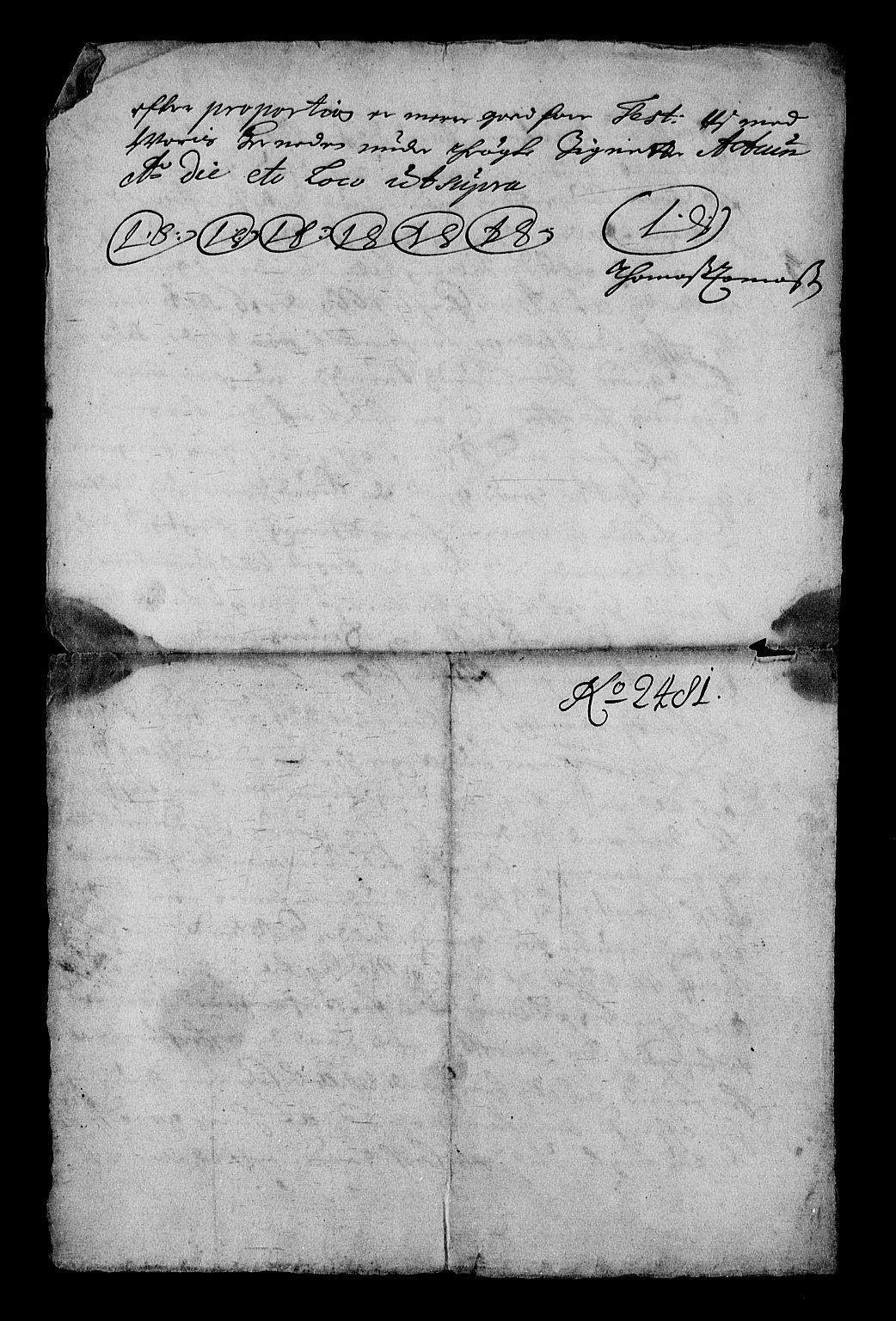 Stattholderembetet 1572-1771, AV/RA-EA-2870/Af/L0003: Avskrifter av vedlegg til originale supplikker, nummerert i samsvar med supplikkbøkene, 1689-1691, p. 122