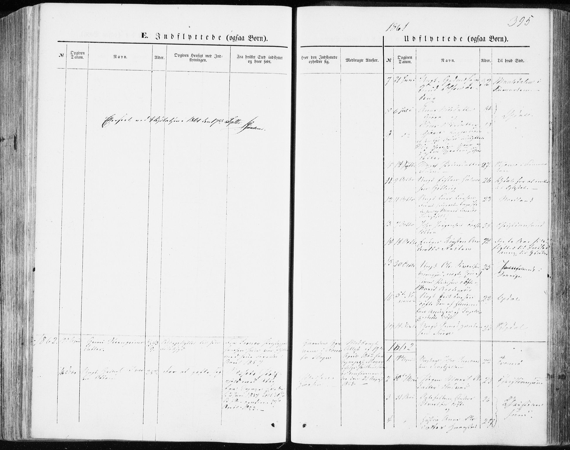 Ministerialprotokoller, klokkerbøker og fødselsregistre - Møre og Romsdal, SAT/A-1454/590/L1013: Parish register (official) no. 590A05, 1847-1877, p. 395