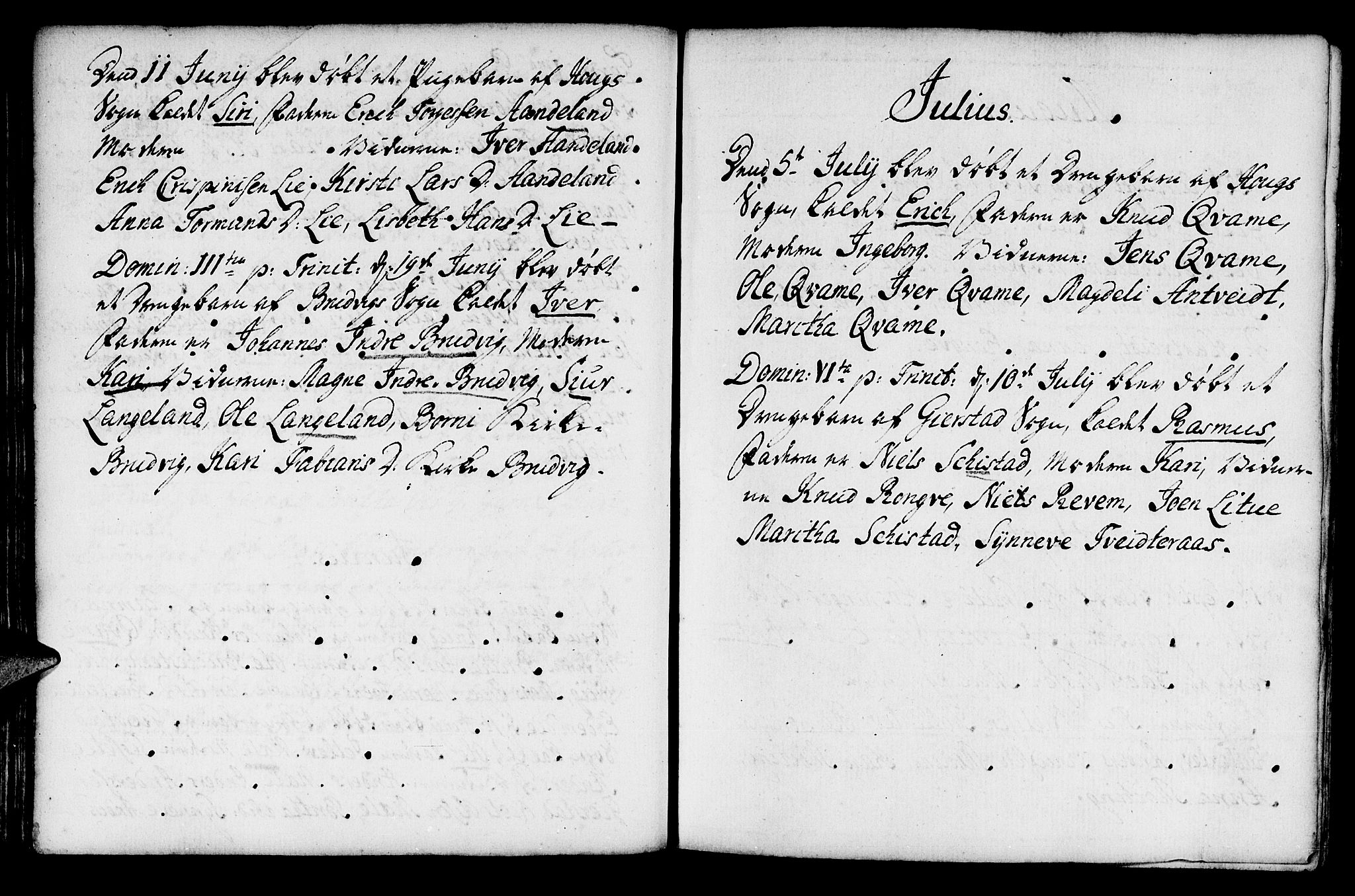 Haus sokneprestembete, SAB/A-75601/H/Haa: Parish register (official) no. A 8, 1754-1769, p. 66