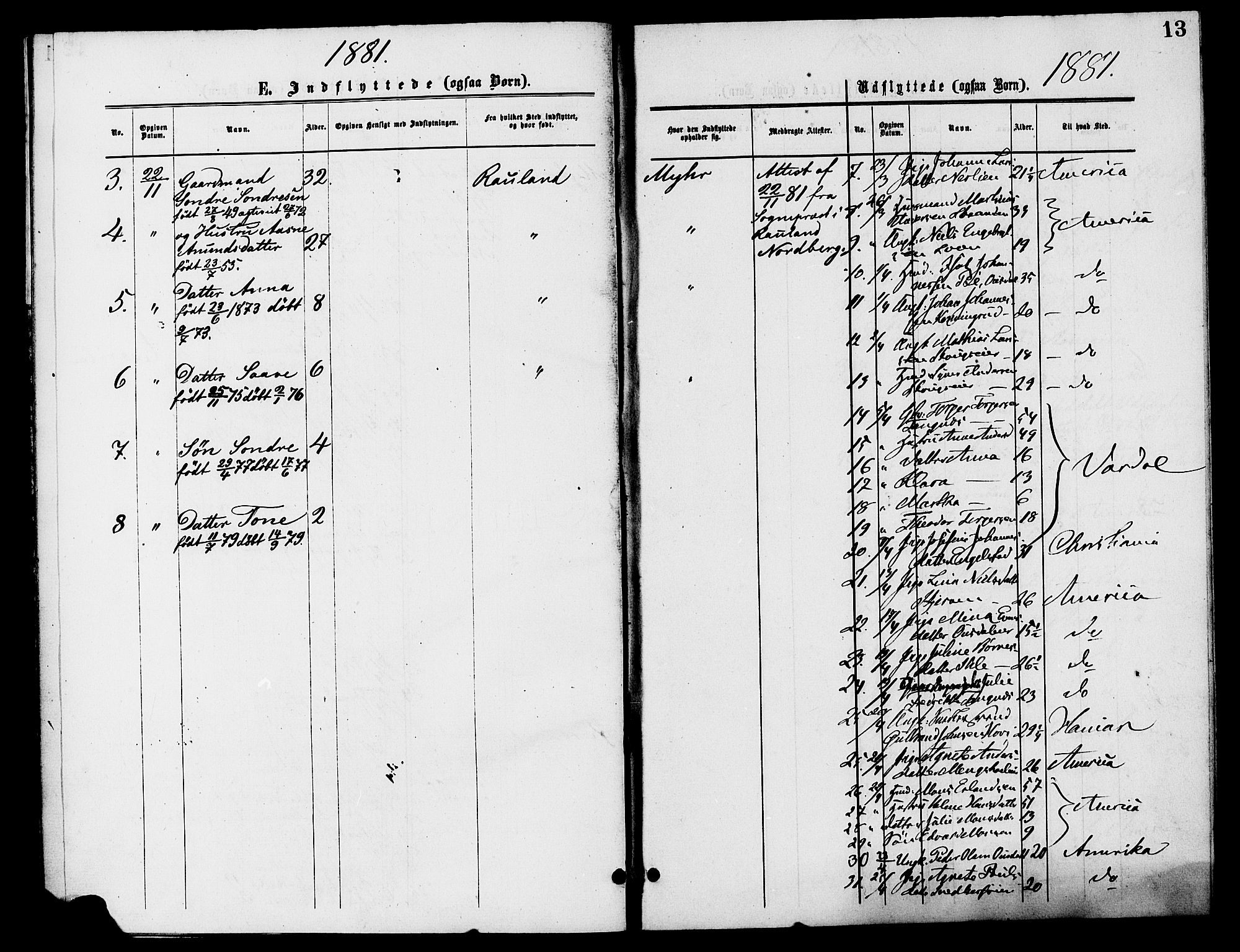 Nes prestekontor, Hedmark, AV/SAH-PREST-020/K/Ka/L0007: Parish register (official) no. 7, 1877-1886, p. 13