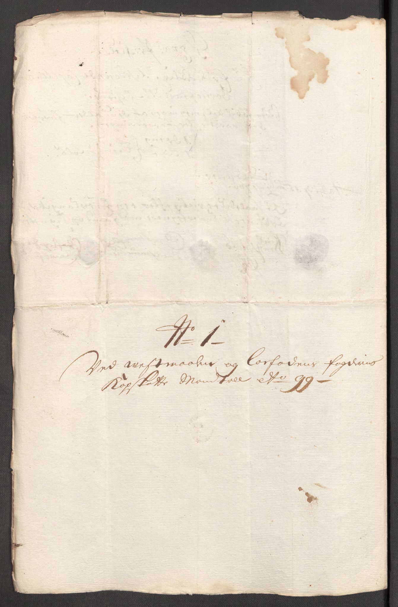 Rentekammeret inntil 1814, Reviderte regnskaper, Fogderegnskap, AV/RA-EA-4092/R67/L4678: Fogderegnskap Vesterålen, Andenes og Lofoten, 1696-1708, p. 304