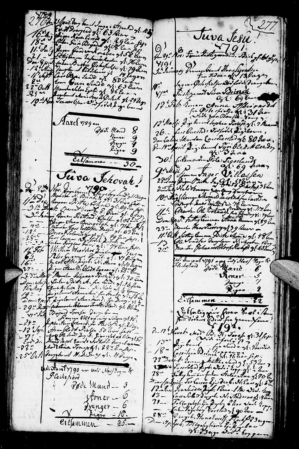 Flekkefjord sokneprestkontor, SAK/1111-0012/F/Fb/Fbc/L0001: Parish register (copy) no. B 1, 1773-1801, p. 311-312