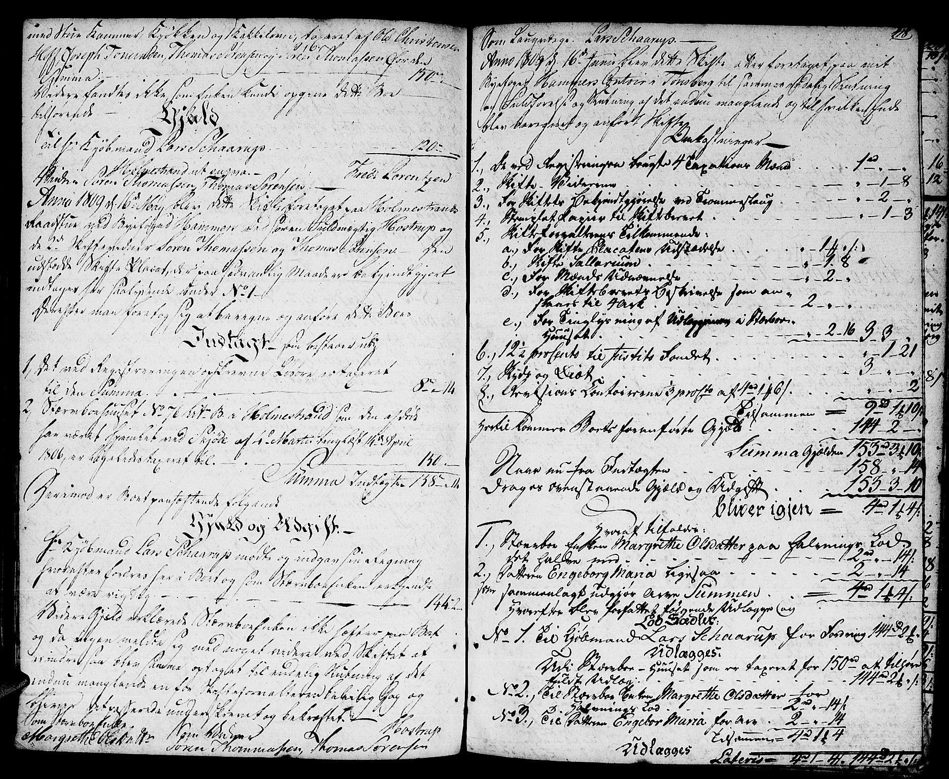 Tønsberg byfogd, AV/SAKO-A-224/H/Hb/L0006: Skifteprotokoll, 1783-1809, p. 417b-418a