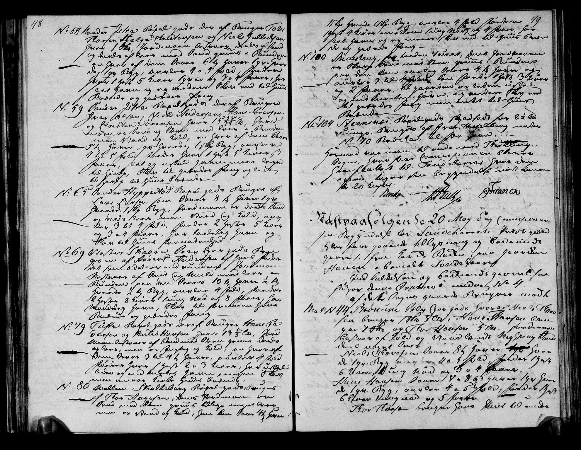 Rentekammeret inntil 1814, Realistisk ordnet avdeling, AV/RA-EA-4070/N/Ne/Nea/L0177: Larvik grevskap. Deliberasjonsprotokoll, 1803, p. 38