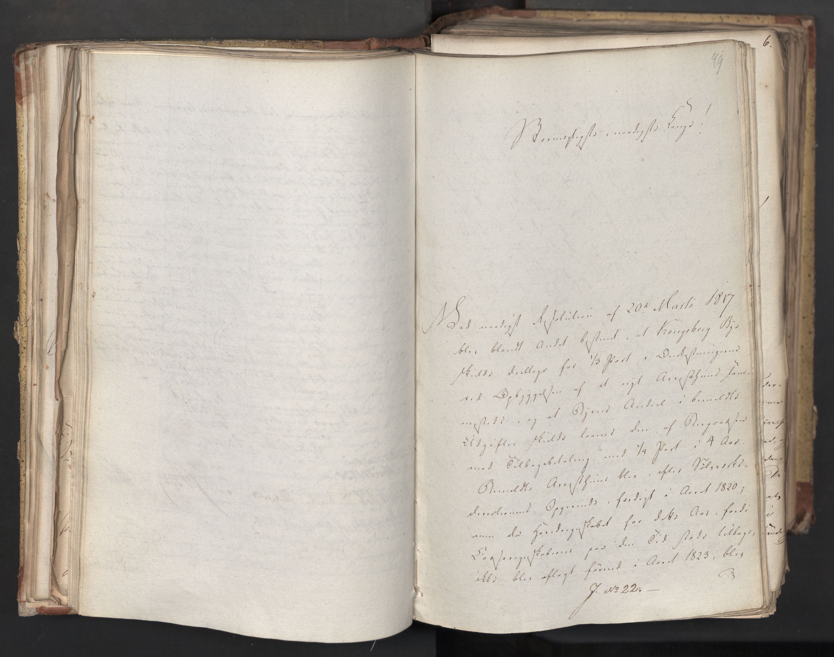 Statsrådsavdelingen i Stockholm, AV/RA-S-1003/D/Da/L0065: Regjeringsinnstillinger nr. 1-239, 1830, p. 103