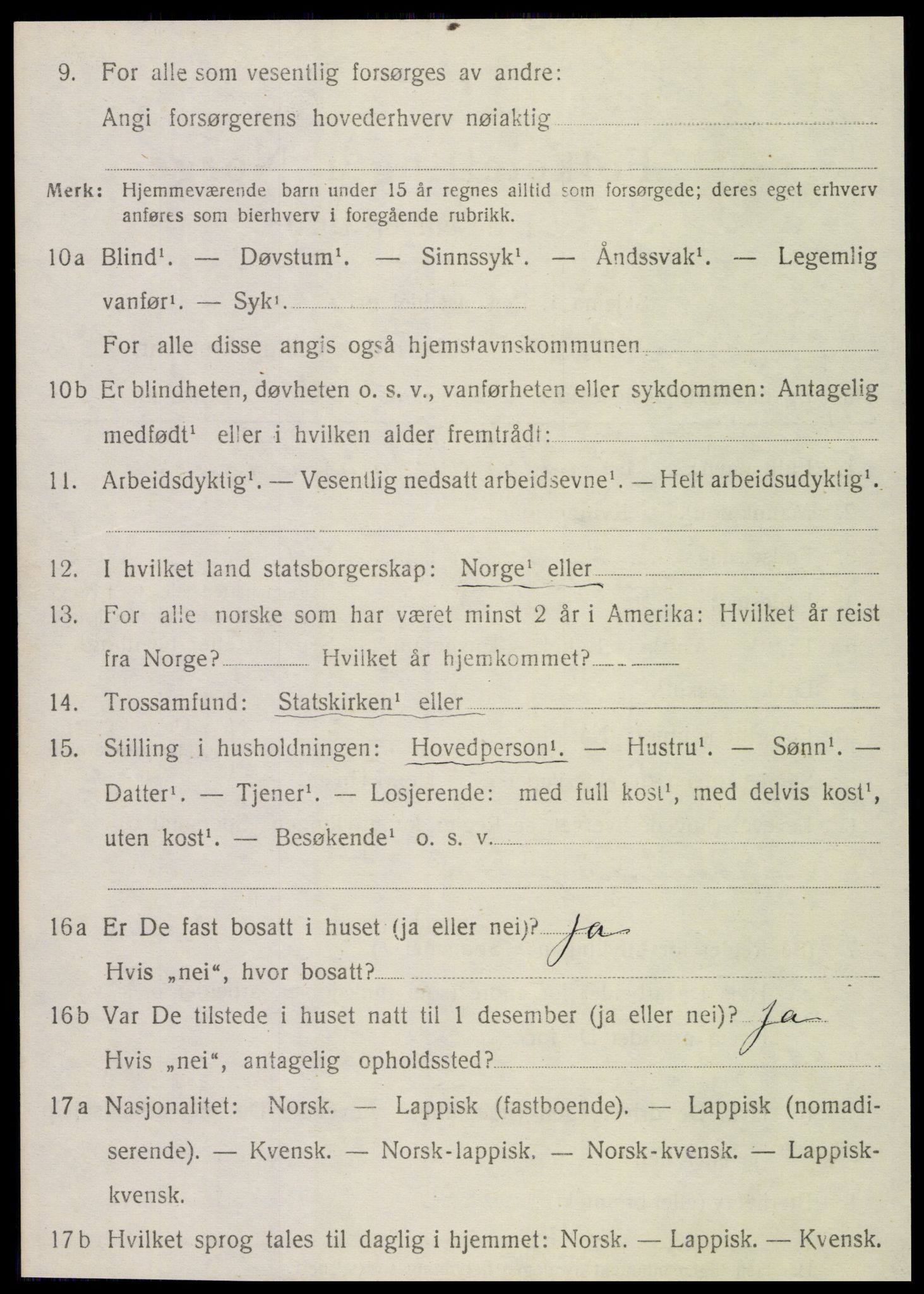 SAT, 1920 census for Herøy, 1920, p. 5383