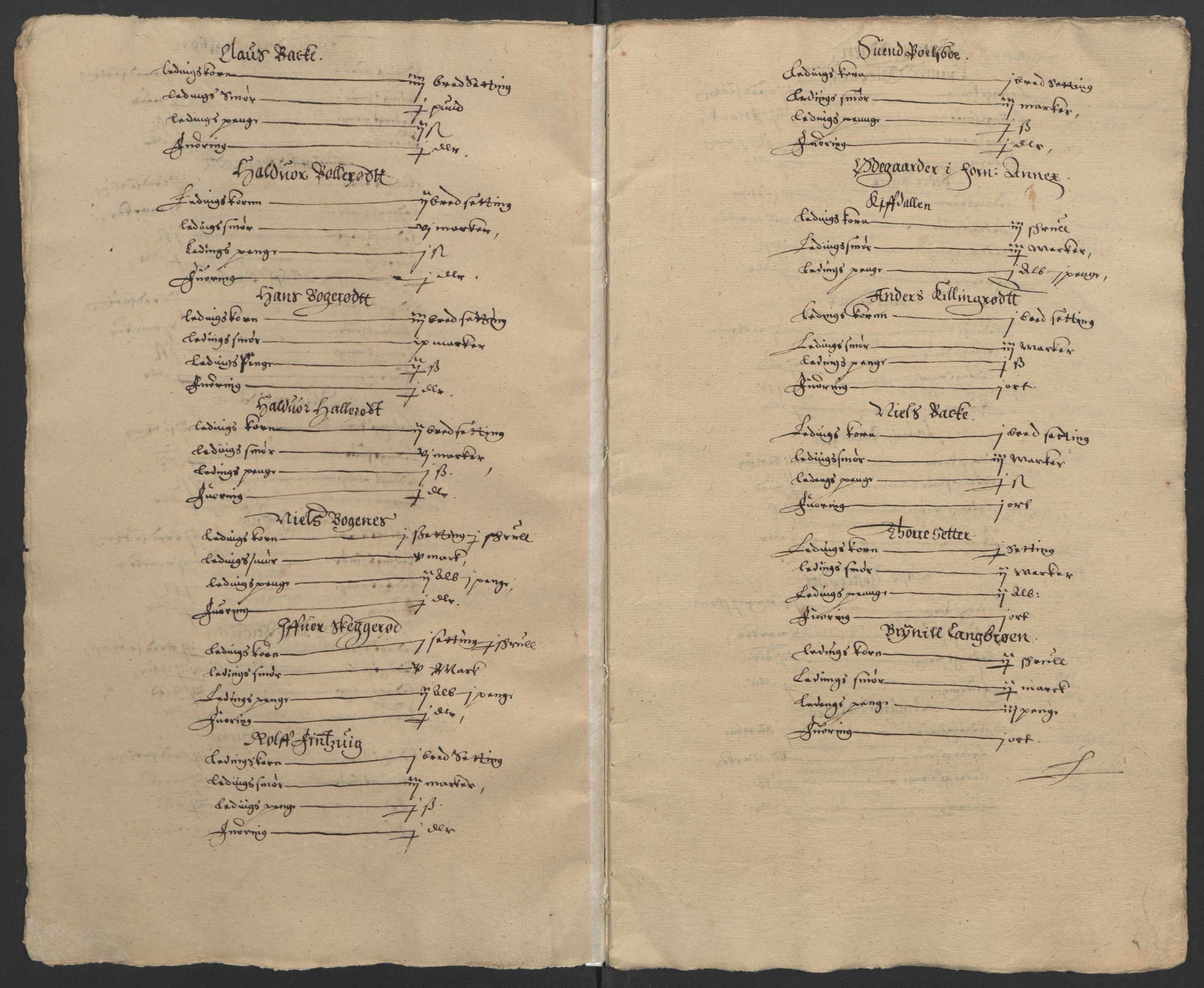 Stattholderembetet 1572-1771, AV/RA-EA-2870/Ek/L0002/0001: Jordebøker til utlikning av garnisonsskatt 1624-1626: / Jordebøker for noen vikværske len, 1624-1626, p. 114