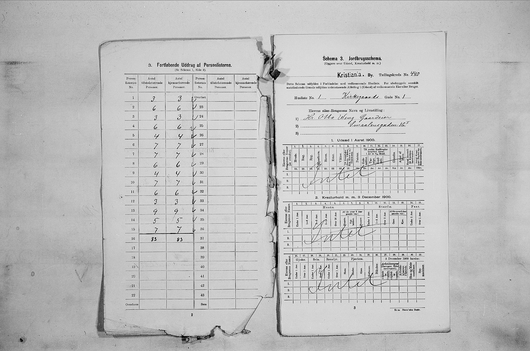 SAO, 1900 census for Kristiania, 1900, p. 46505