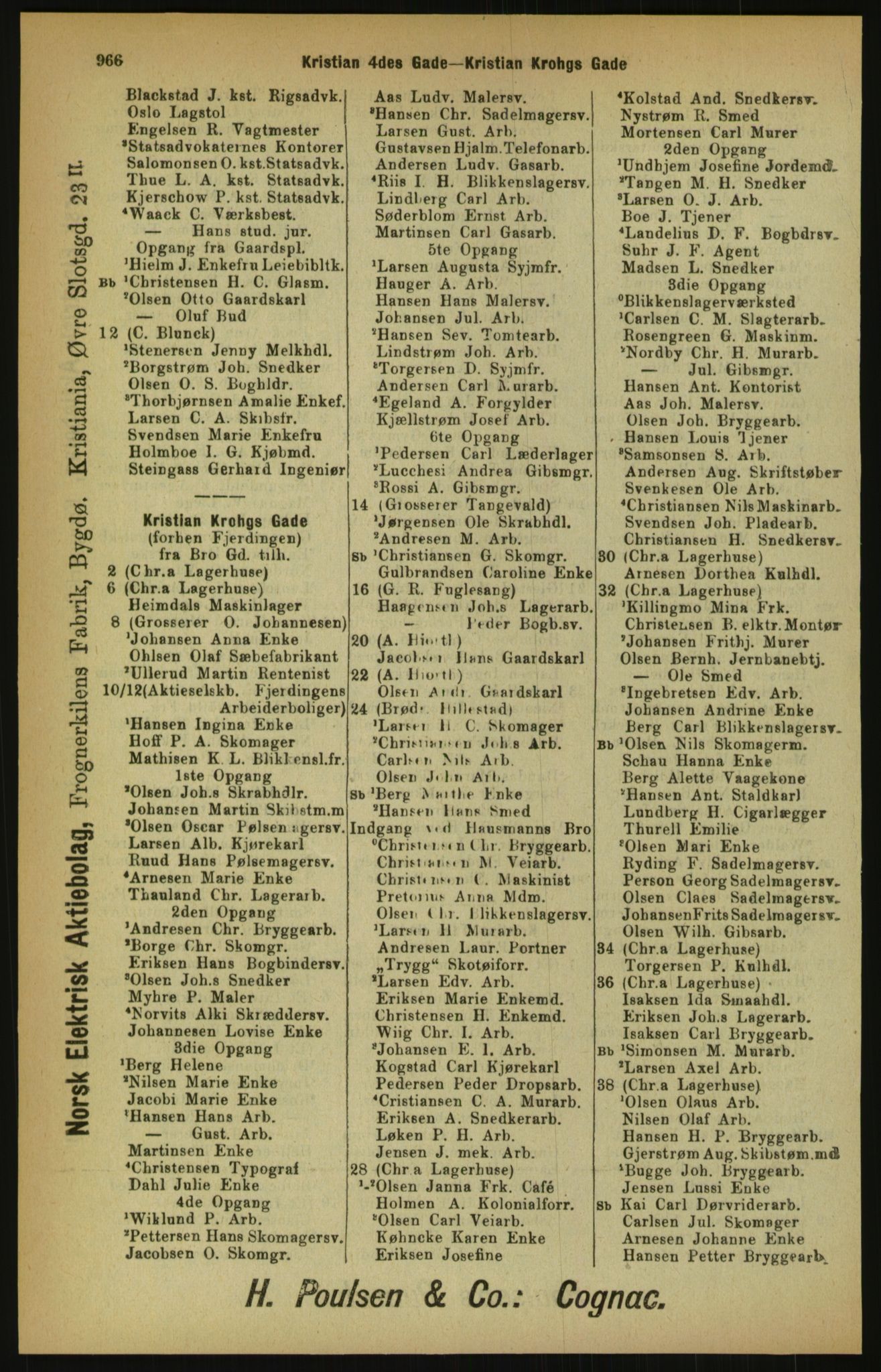 Kristiania/Oslo adressebok, PUBL/-, 1900, p. 966