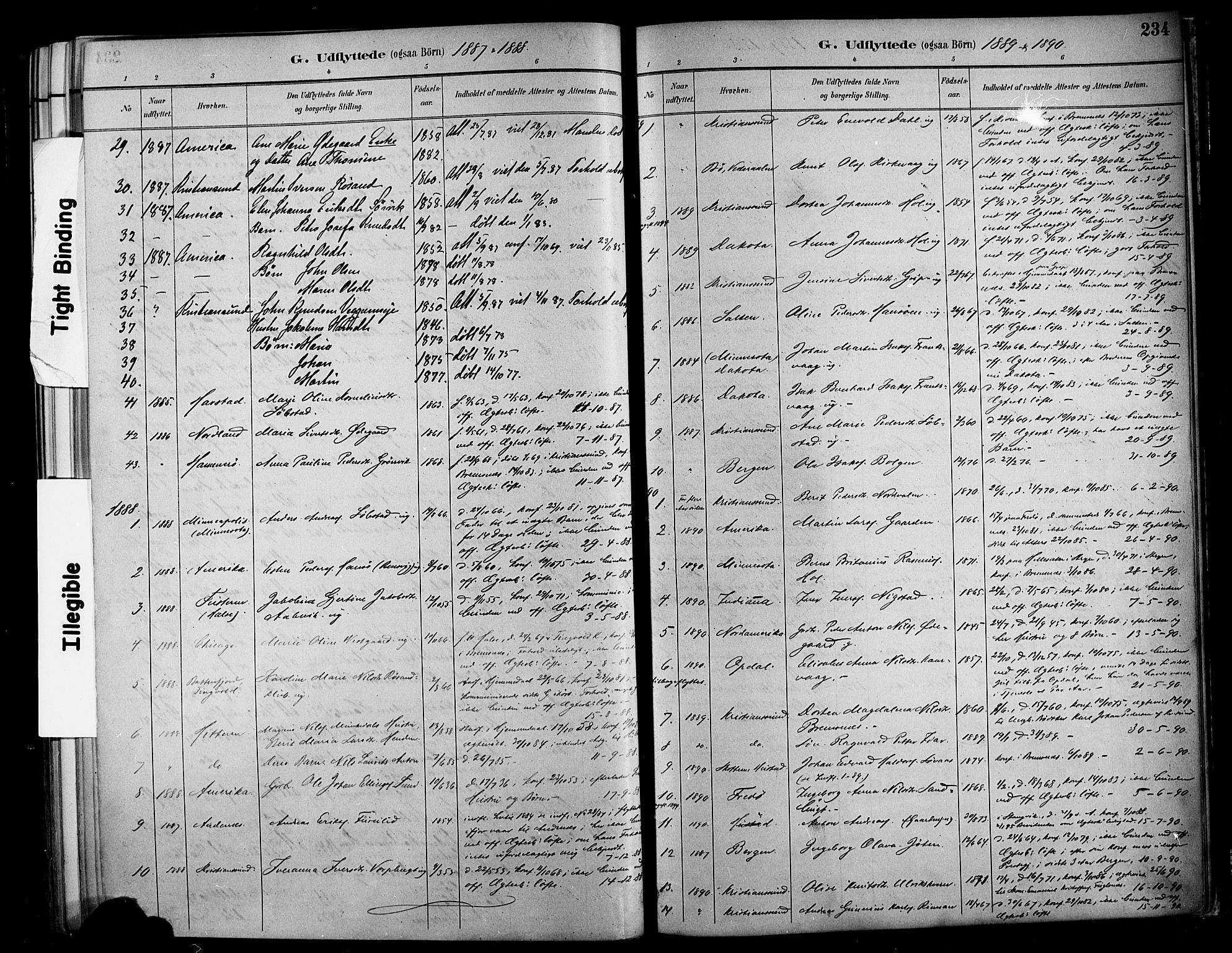 Ministerialprotokoller, klokkerbøker og fødselsregistre - Møre og Romsdal, SAT/A-1454/569/L0819: Parish register (official) no. 569A05, 1885-1899, p. 234