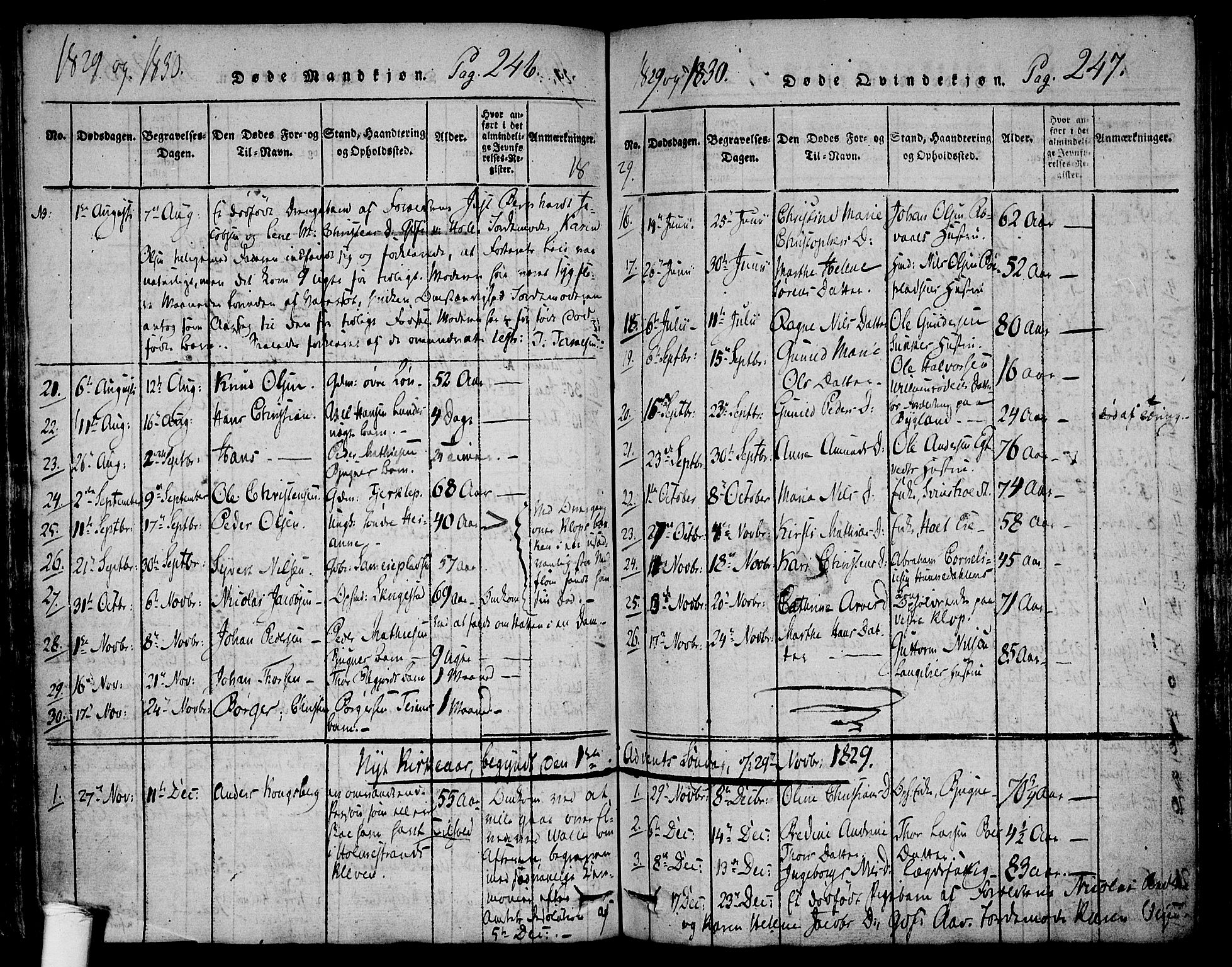 Ramnes kirkebøker, AV/SAKO-A-314/F/Fa/L0004: Parish register (official) no. I 4, 1813-1840, p. 246-247