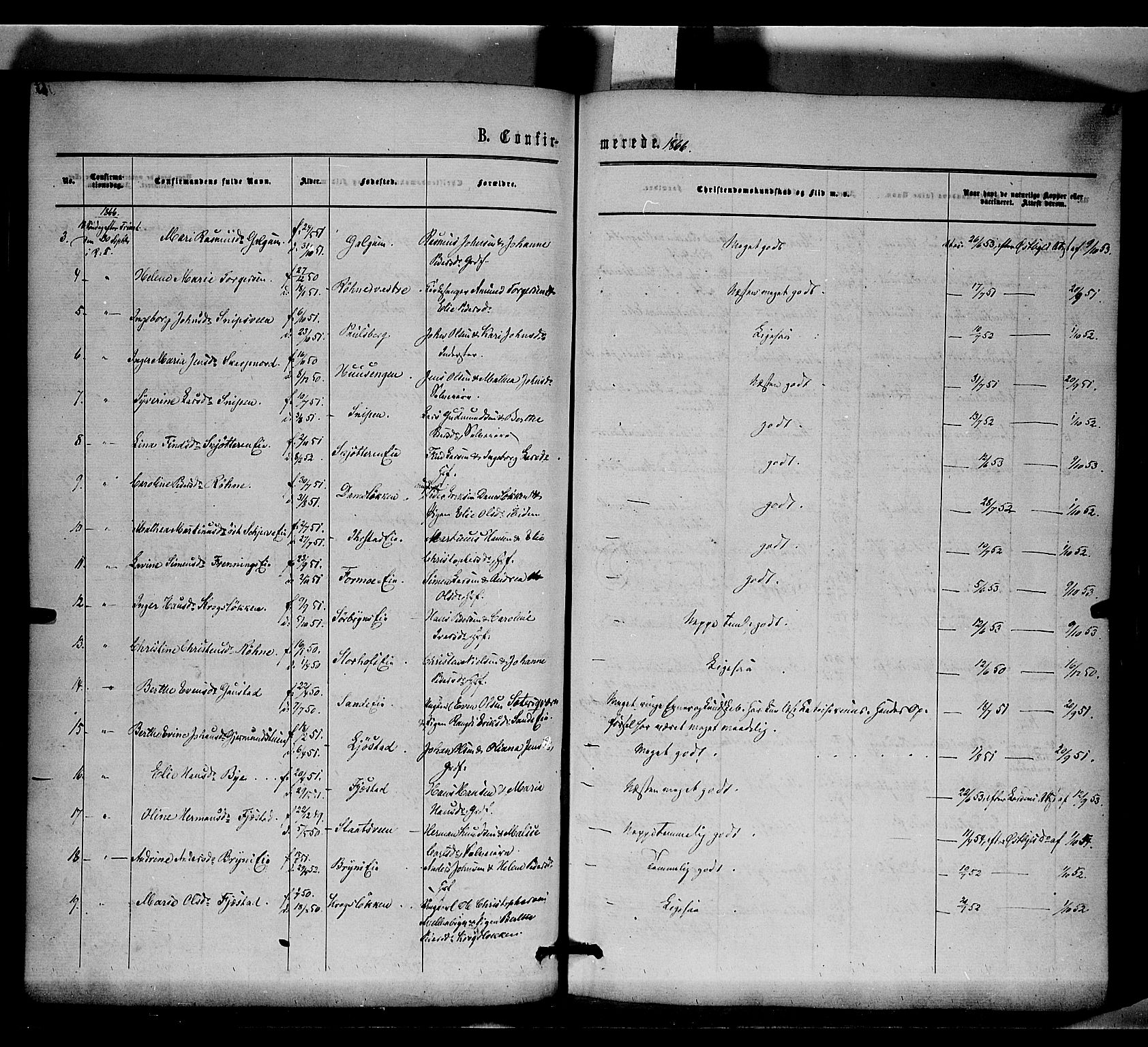 Romedal prestekontor, AV/SAH-PREST-004/K/L0005: Parish register (official) no. 5, 1862-1874, p. 165