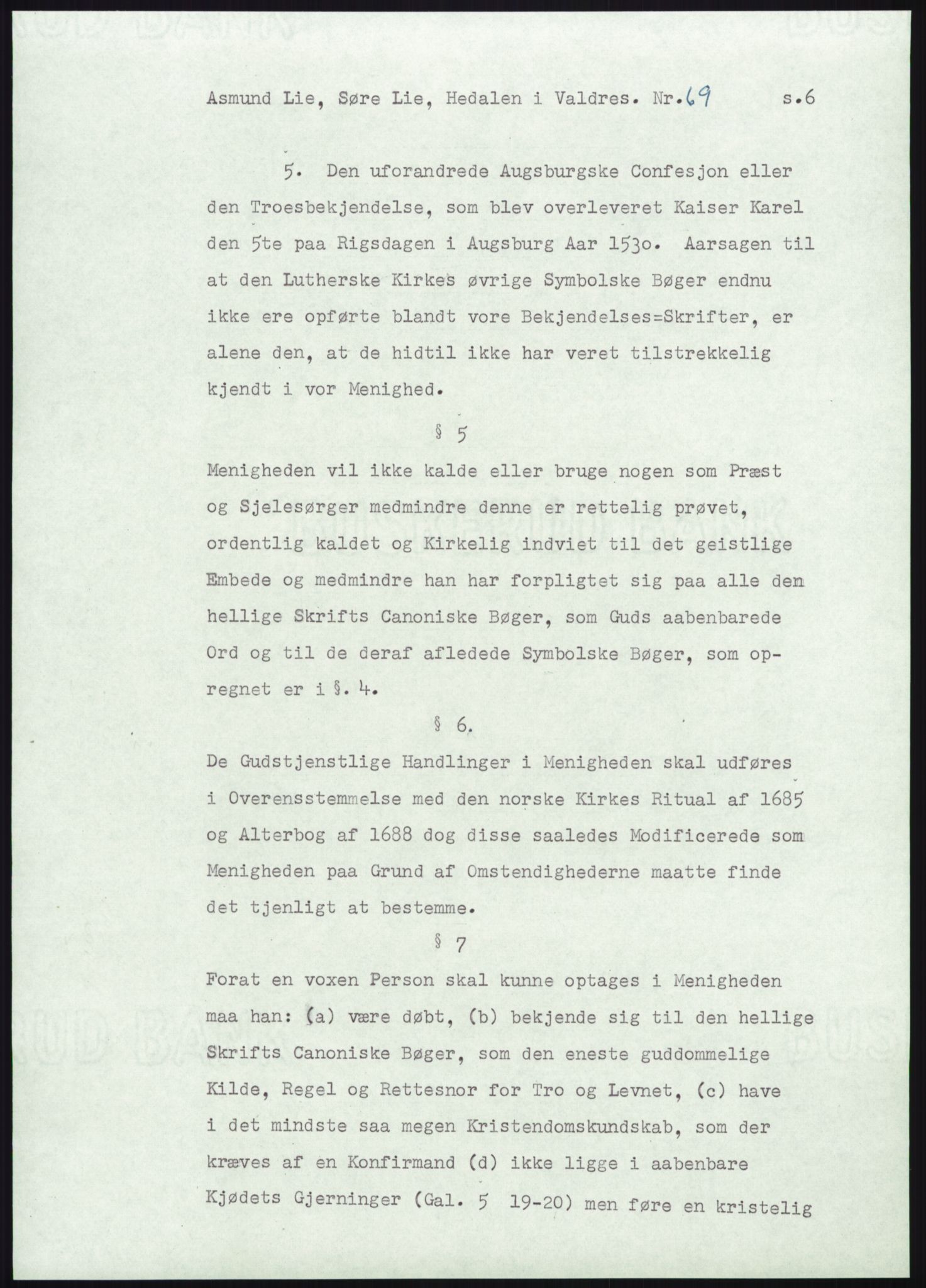 Samlinger til kildeutgivelse, Amerikabrevene, AV/RA-EA-4057/F/L0012: Innlån fra Oppland: Lie (brevnr 1-78), 1838-1914, p. 975