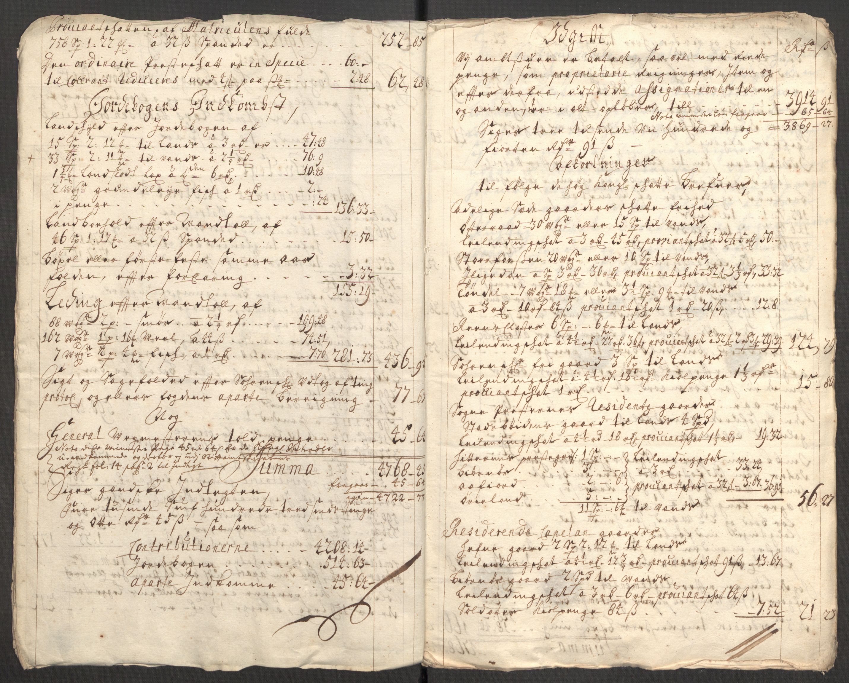 Rentekammeret inntil 1814, Reviderte regnskaper, Fogderegnskap, RA/EA-4092/R57/L3855: Fogderegnskap Fosen, 1702-1703, p. 15