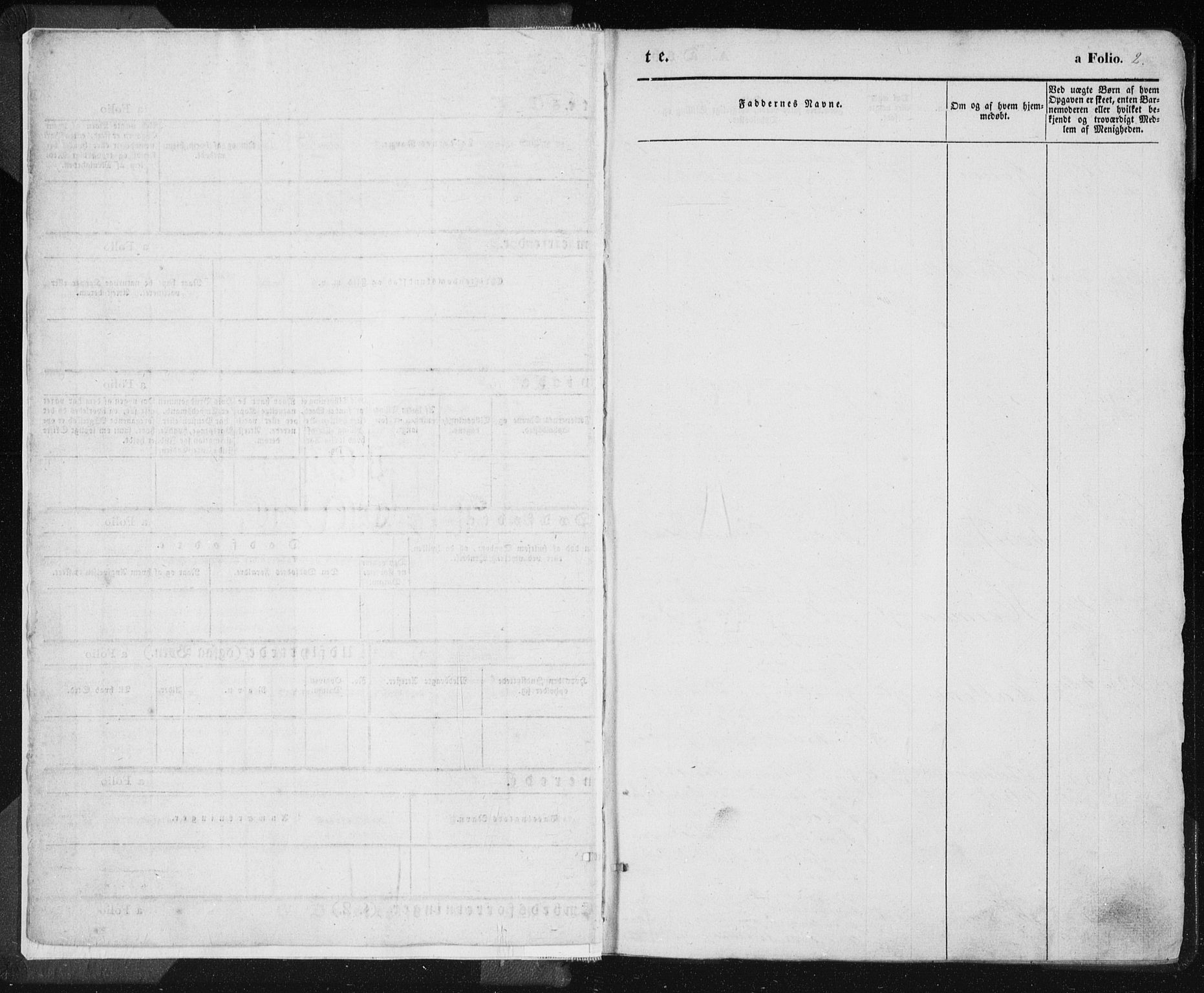 Eigersund sokneprestkontor, SAST/A-101807/S08/L0012: Parish register (official) no. A 12.1, 1850-1865, p. 2